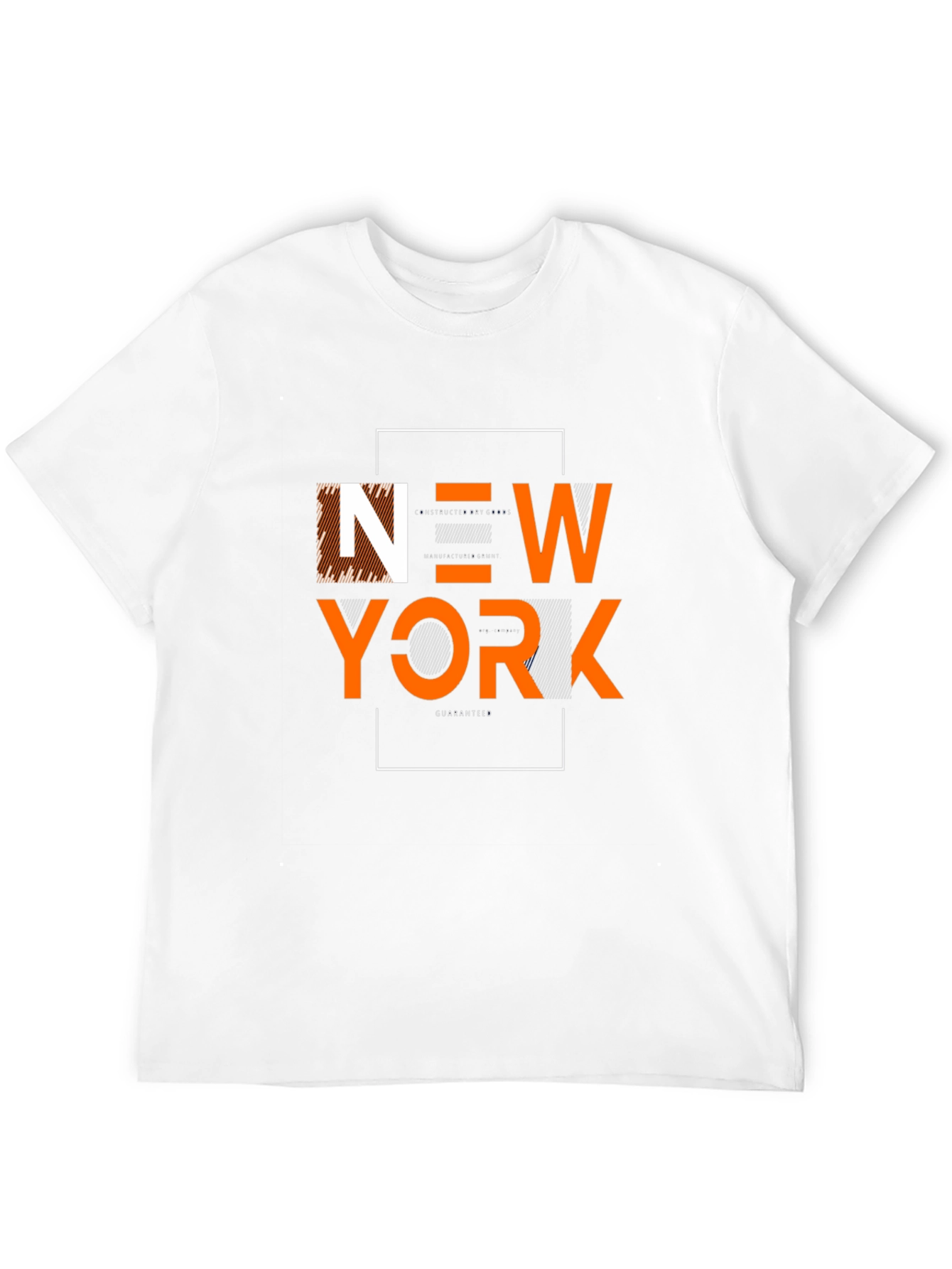 New York Graphic Print Black Tee