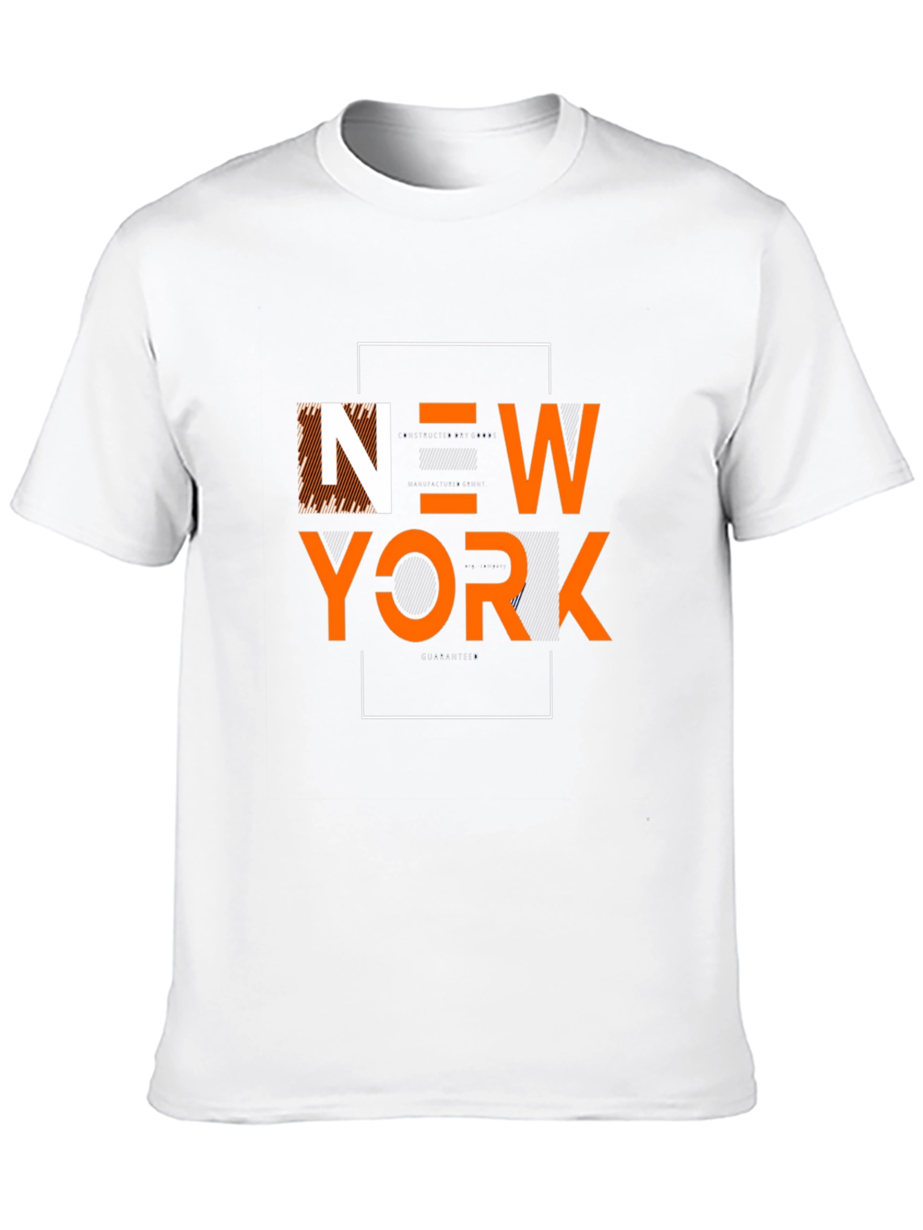 New York Graphic Print Black Tee