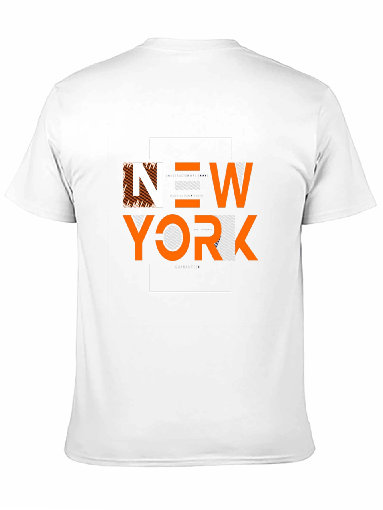 New York Graphic Print Black Tee