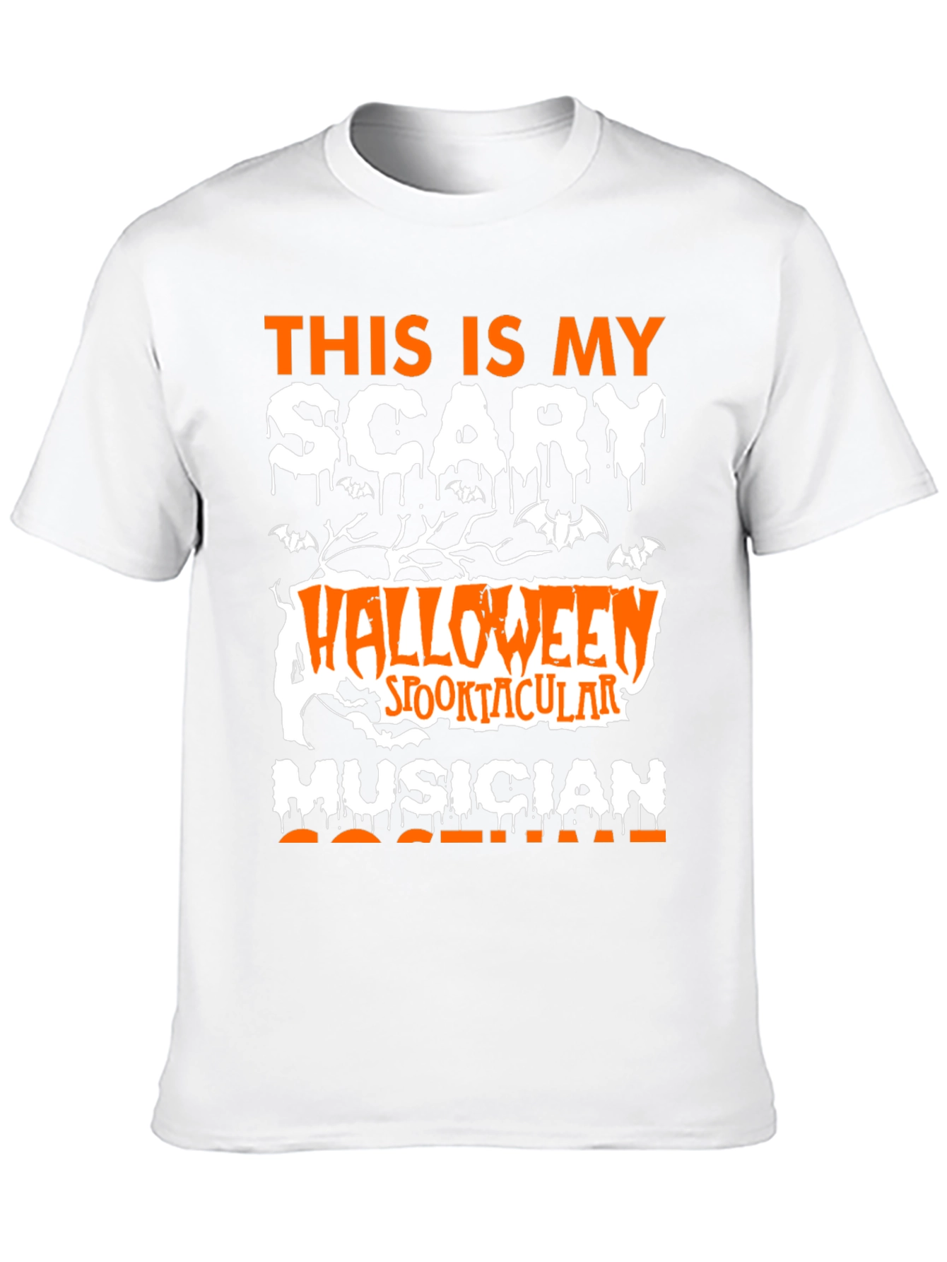 Scary Musician Halloween T-Shirt