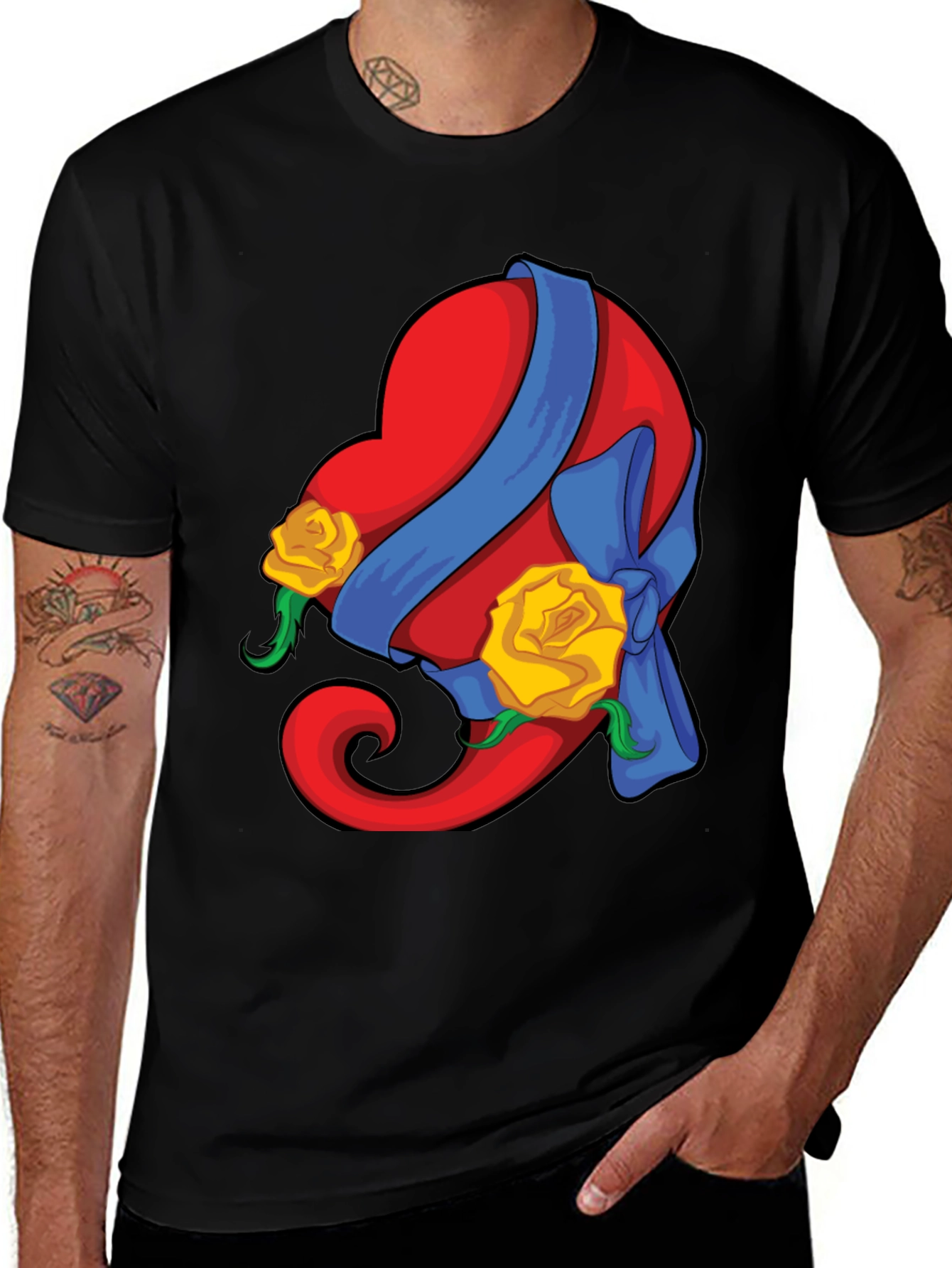 Heart and Roses T-Shirt