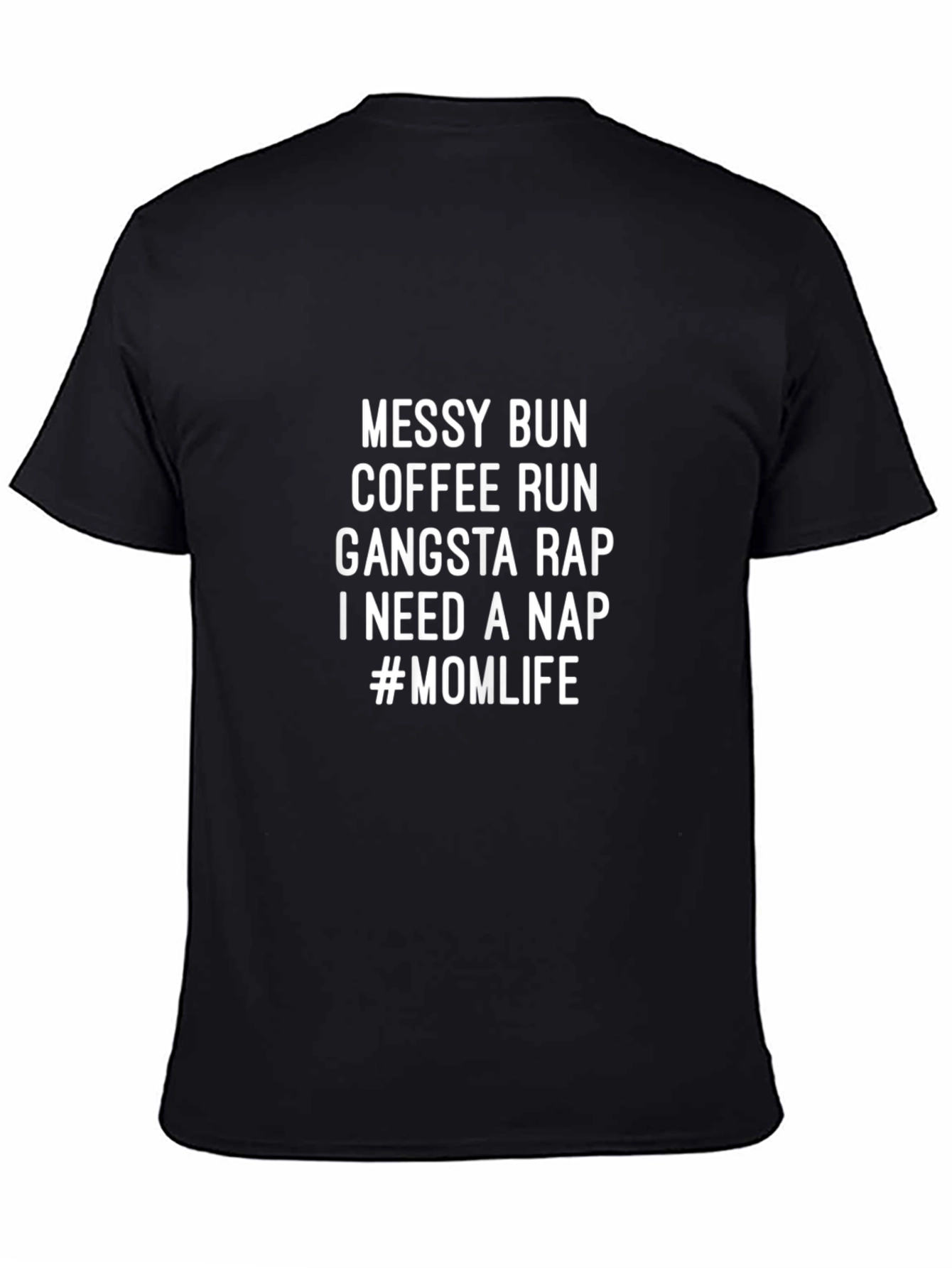 Messy Bun Mom Life Graphic Tee