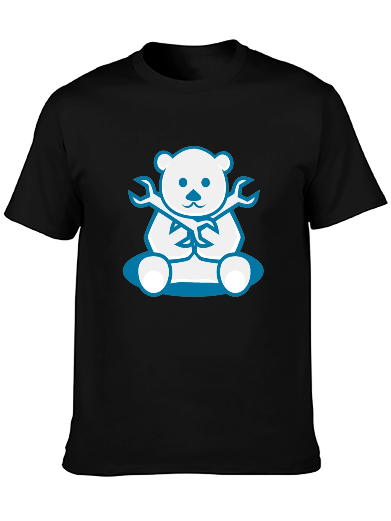 Bear Mechanic T-Shirt -  Cute Cartoon Design