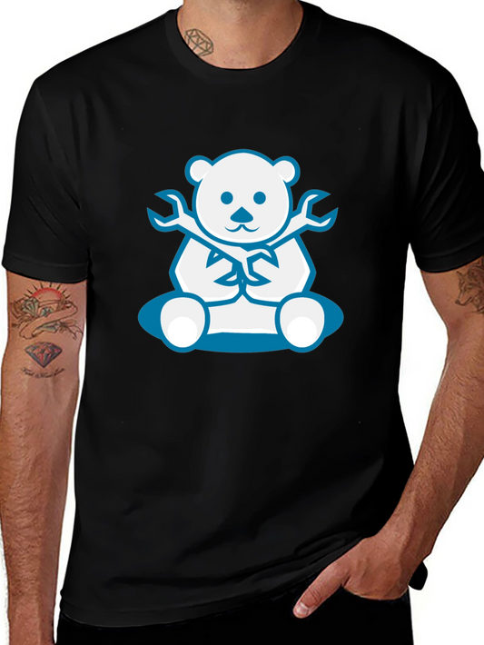 Bear Mechanic T-Shirt -  Cute Cartoon Design