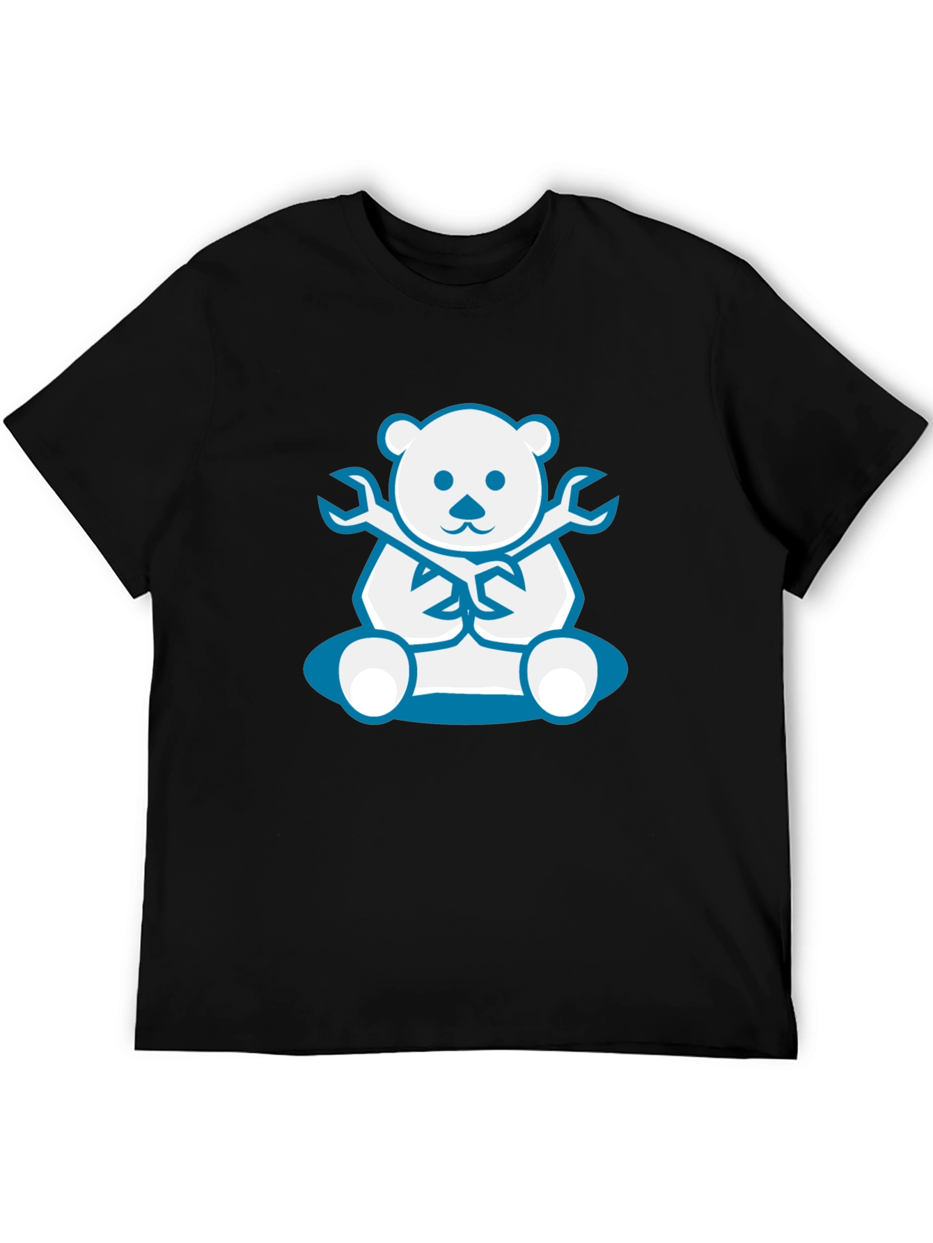 Bear Mechanic T-Shirt -  Cute Cartoon Design