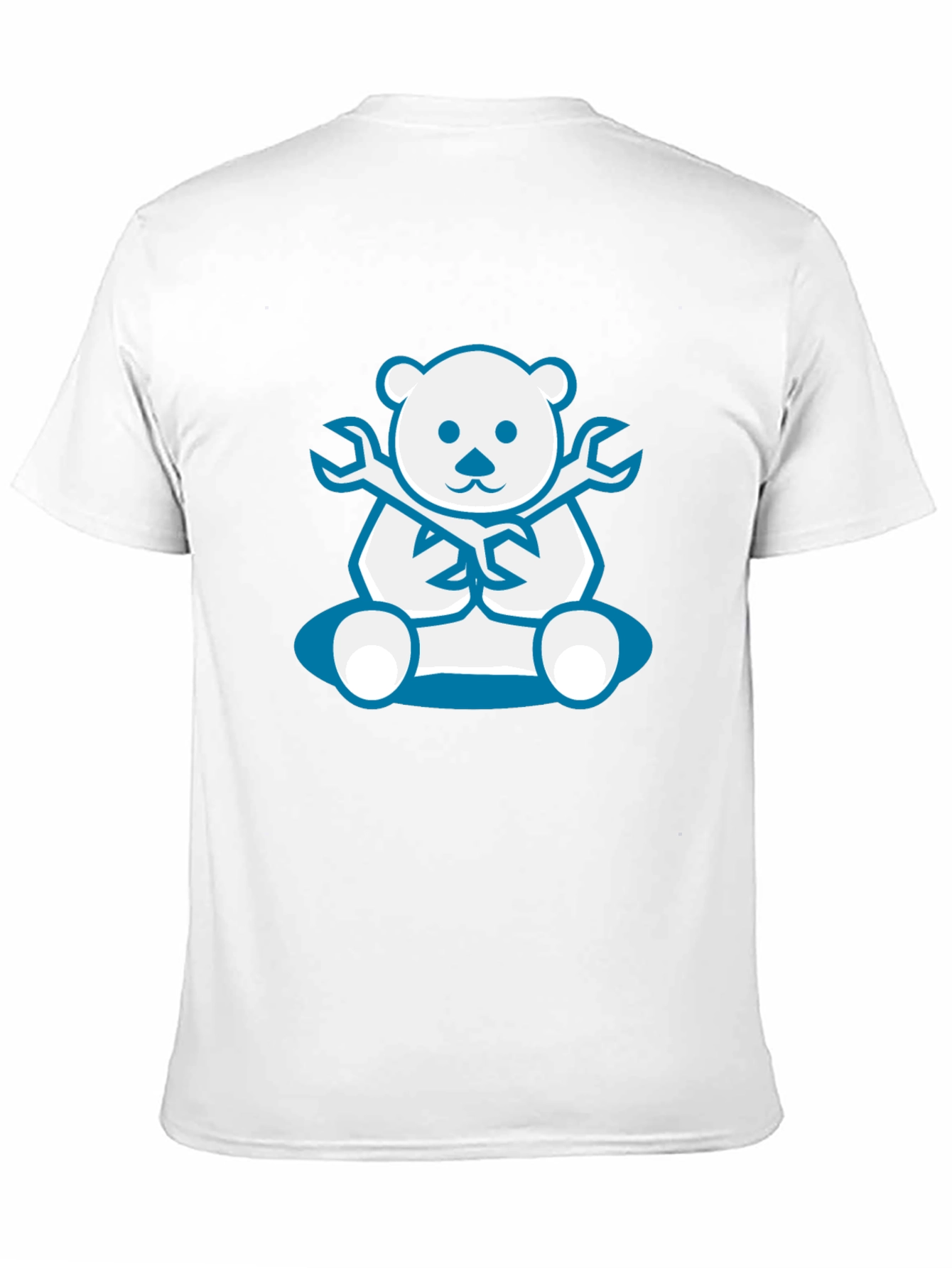 Bear Mechanic T-Shirt -  Cute Cartoon Design