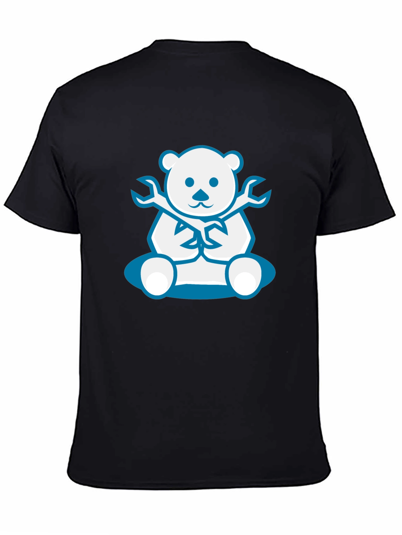 Bear Mechanic T-Shirt -  Cute Cartoon Design