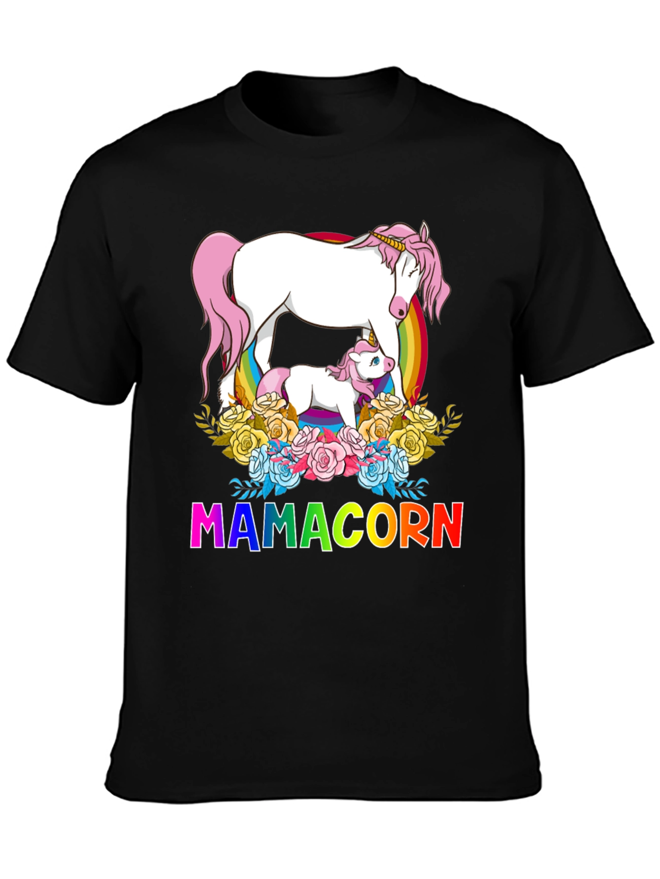 Mamacorn Unicorn Graphic T-Shirt