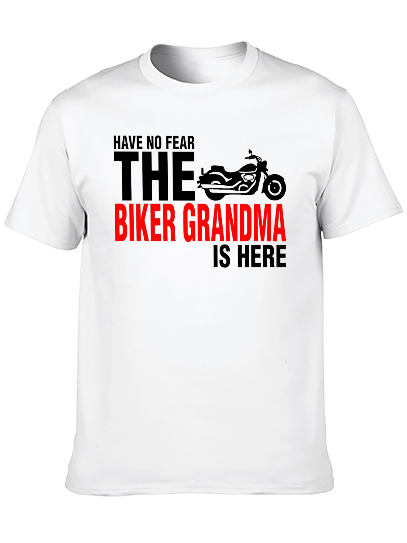 Biker Grandma T-Shirt - Ride with No Fear!