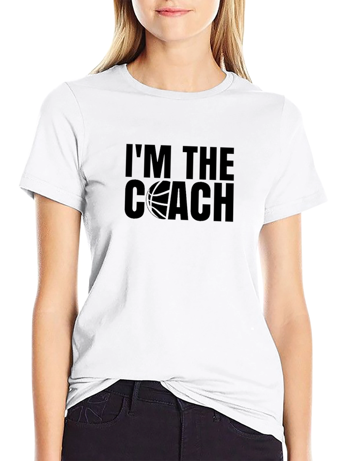 Im The Coach Basketball T-Shirt