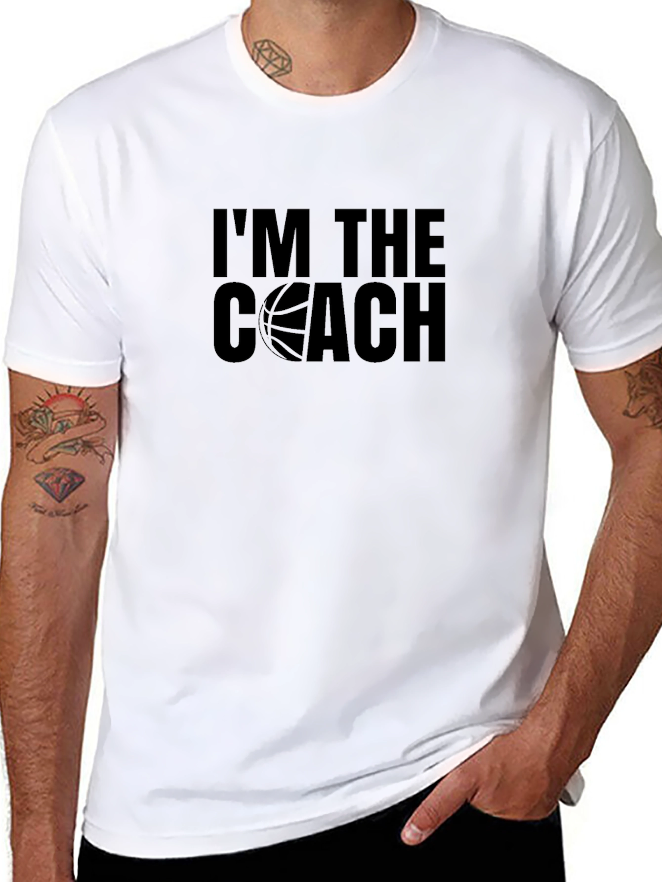 Im The Coach Basketball T-Shirt