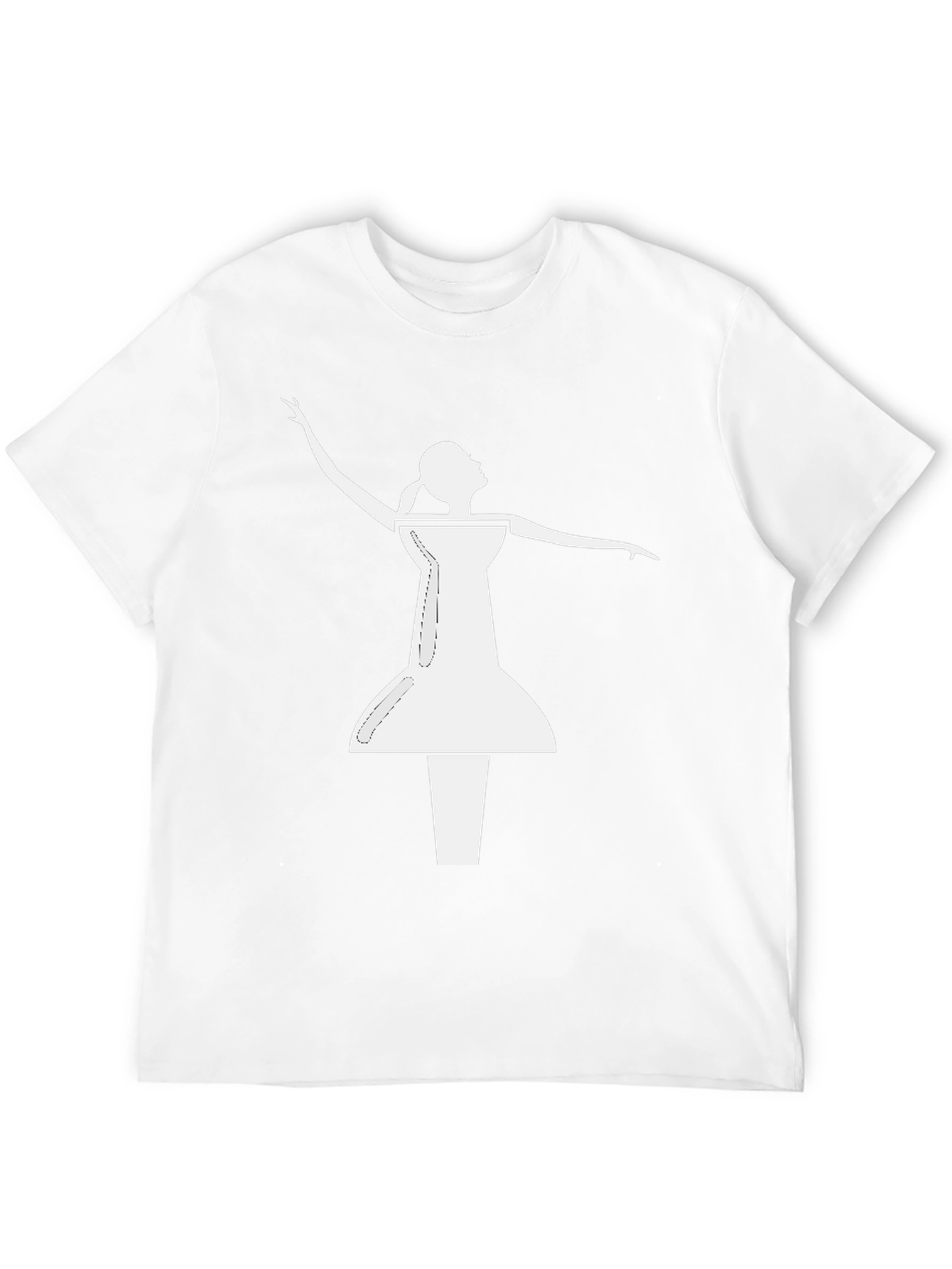 Ballerina Push Pin Graphic Tee - Unique Design