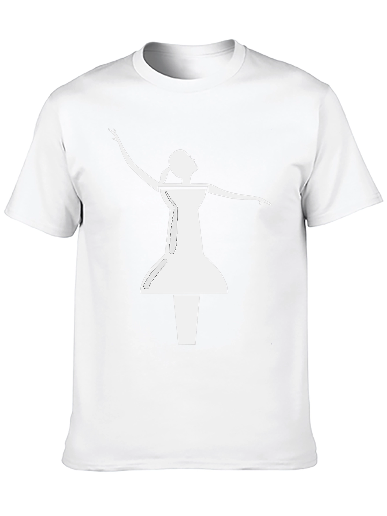 Ballerina Push Pin Graphic Tee - Unique Design