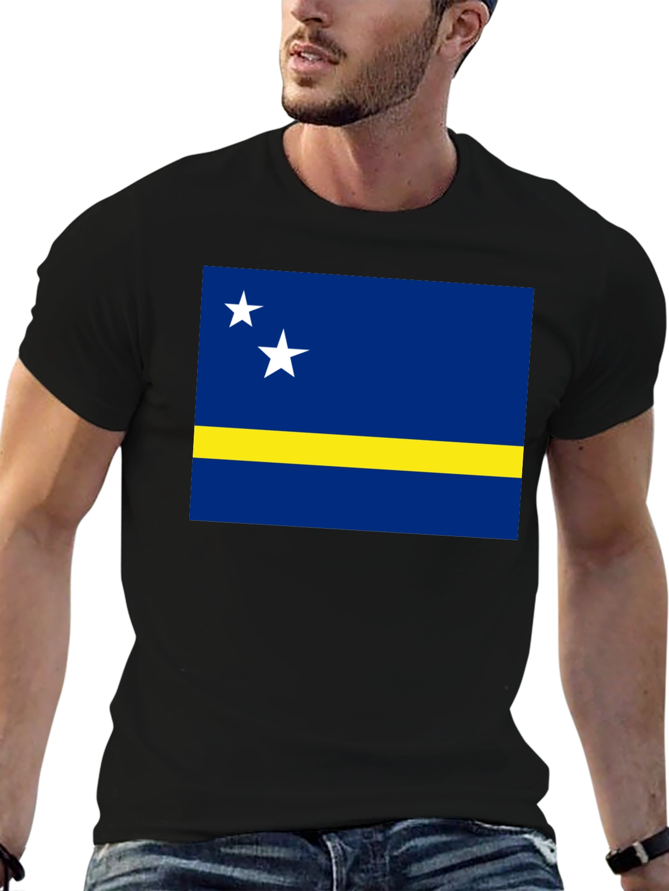 Curaçao Flag T-Shirt - Island Pride Tee