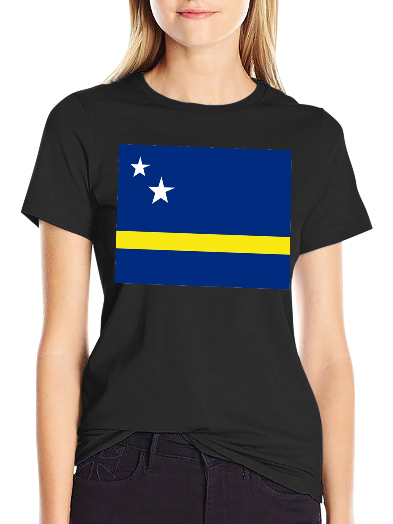 Curaçao Flag T-Shirt - Island Pride Tee