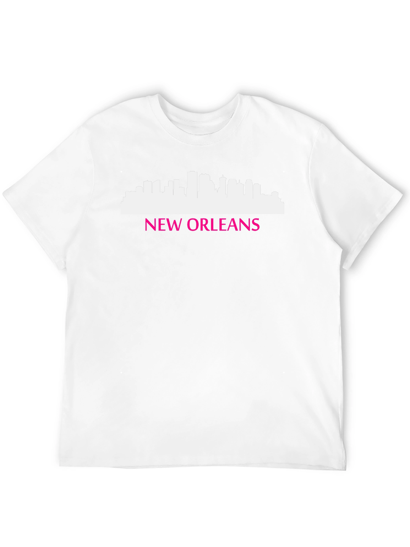 New Orleans Skyline Graphic Tee - Black T-Shirt
