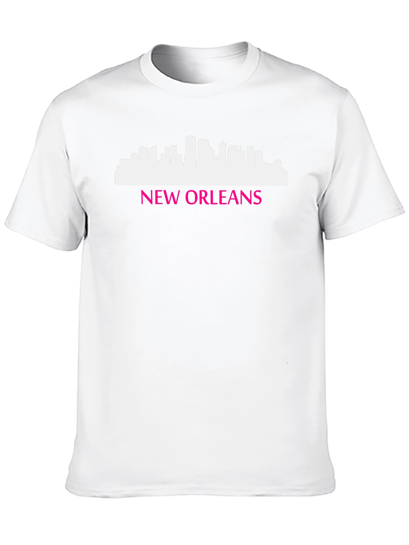 New Orleans Skyline Graphic Tee - Black T-Shirt