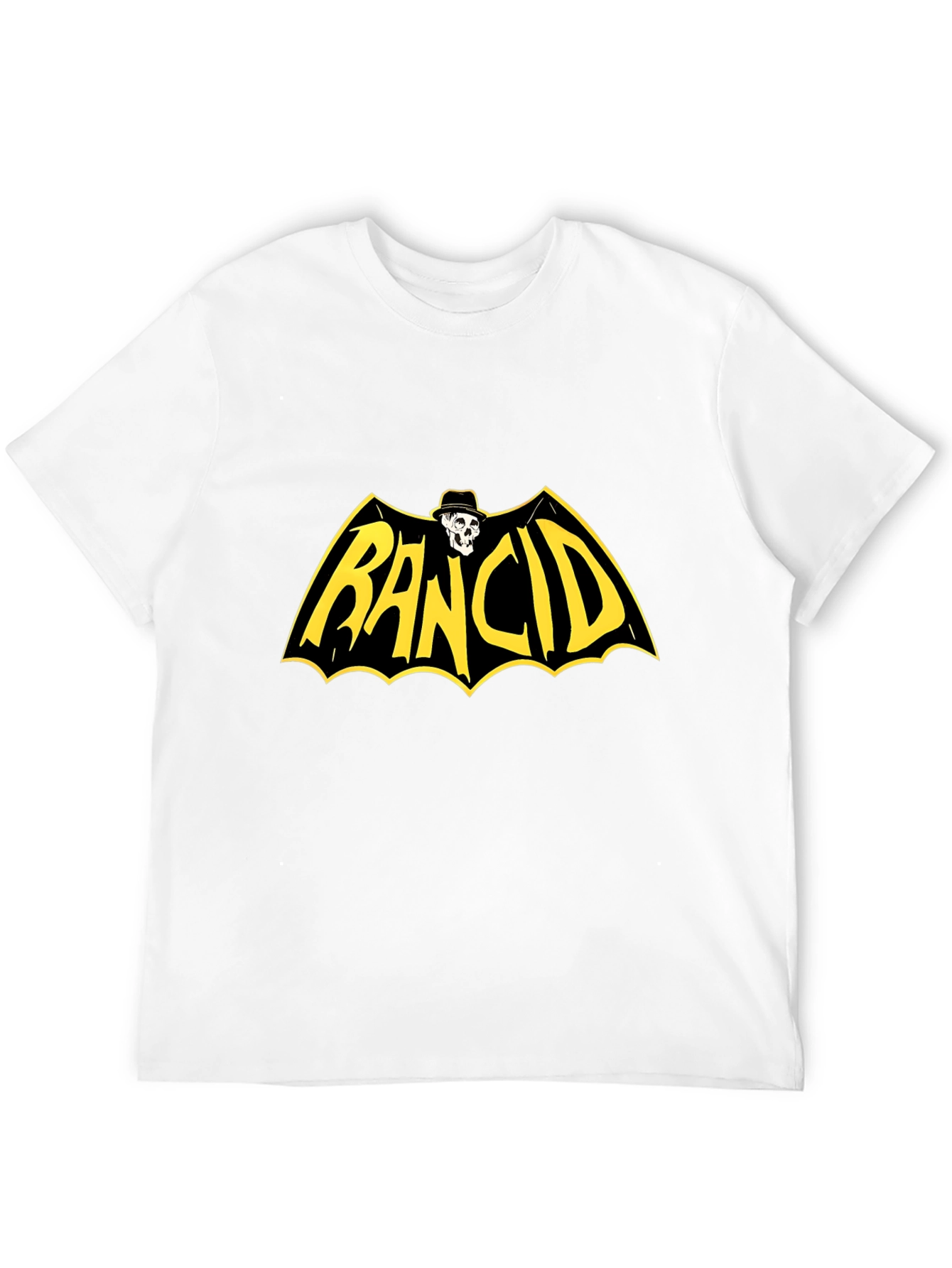 Rancid Band Bat Logo Black T-Shirt