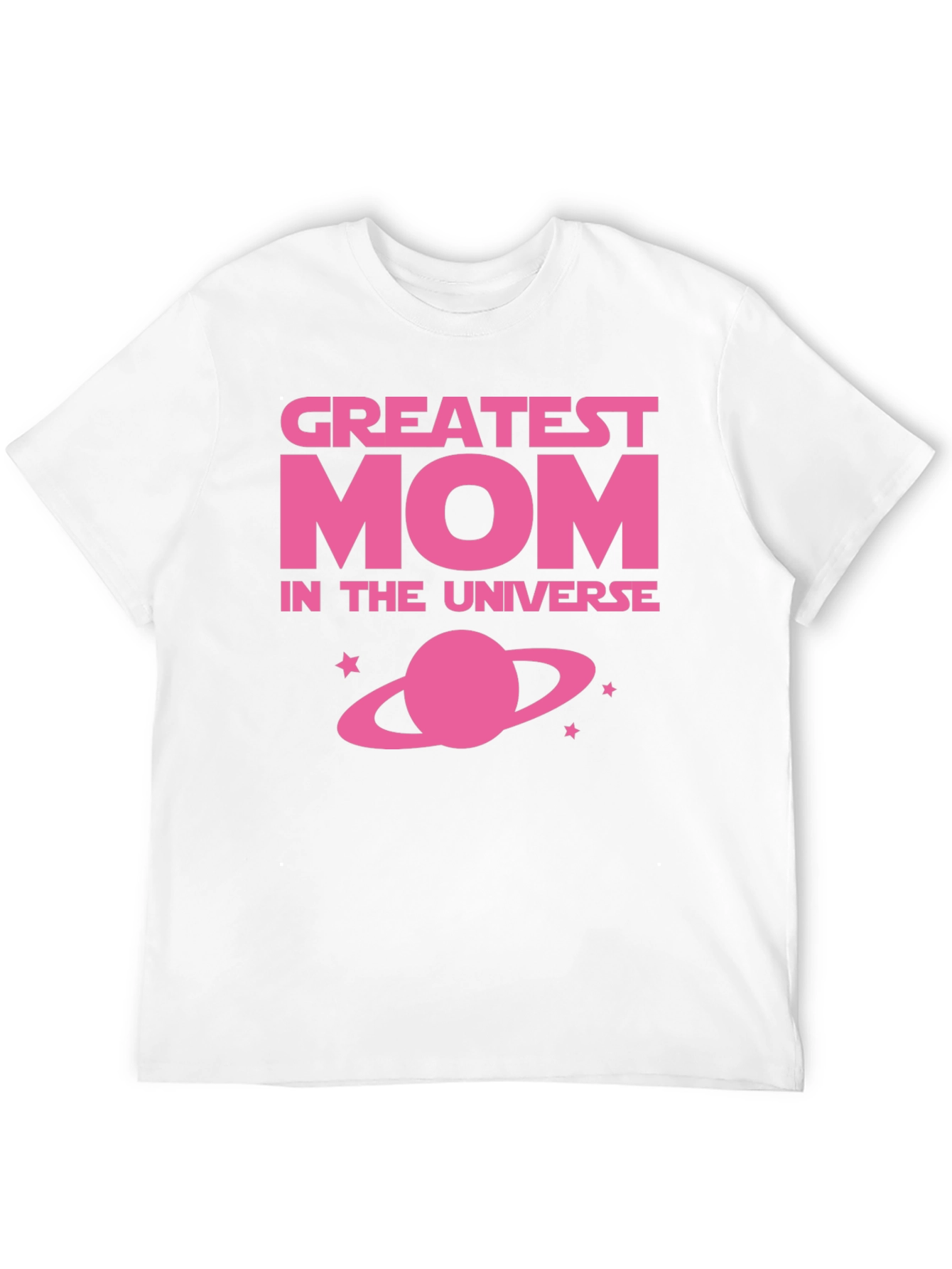 Greatest Mom in the Universe Black T-Shirt