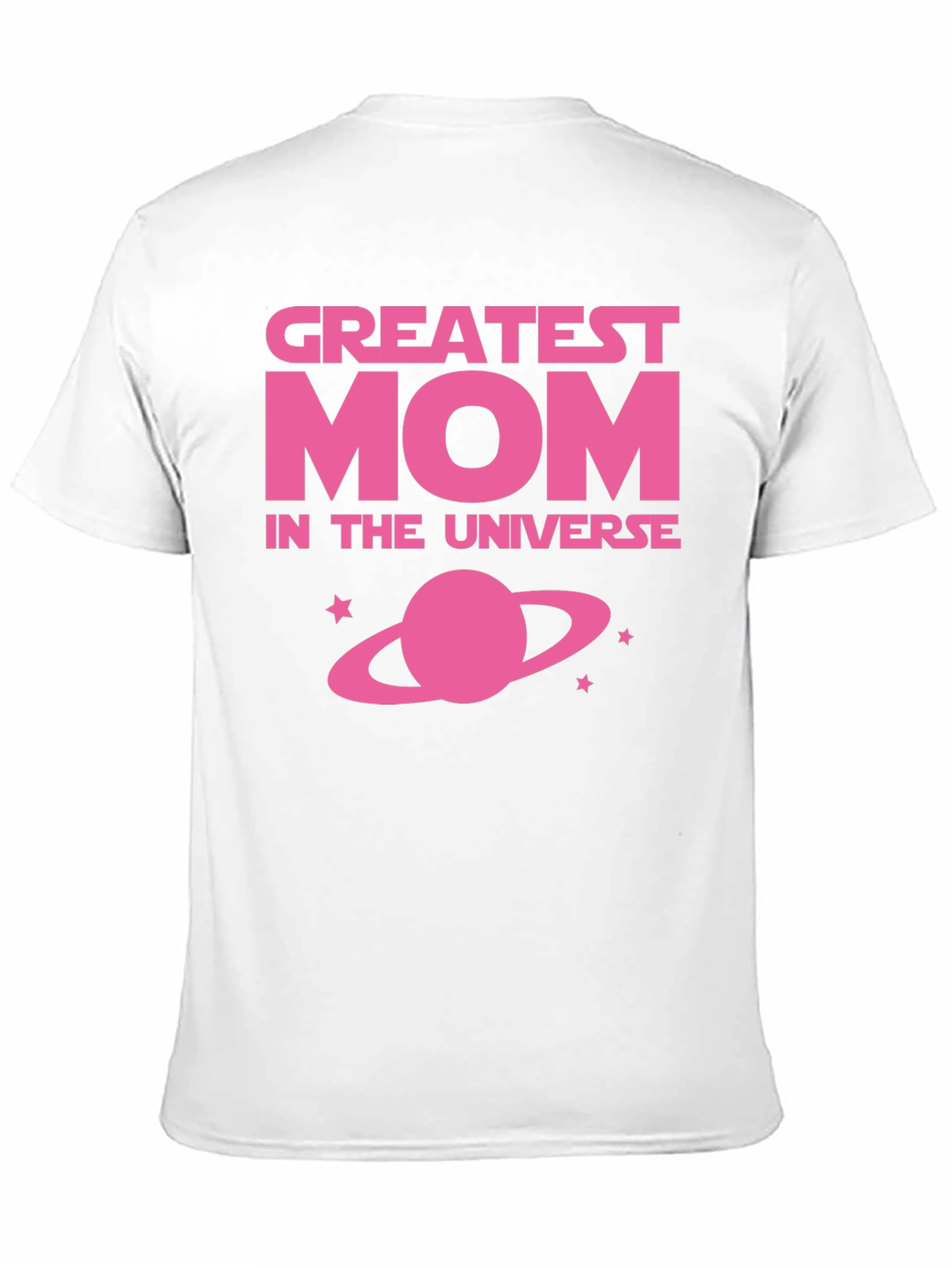 Greatest Mom in the Universe Black T-Shirt