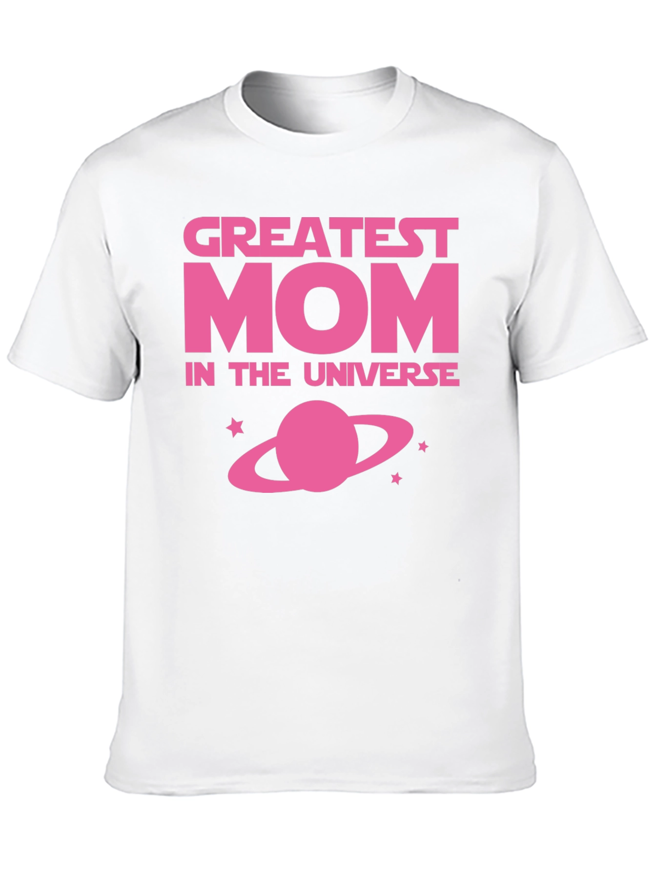 Greatest Mom in the Universe Black T-Shirt