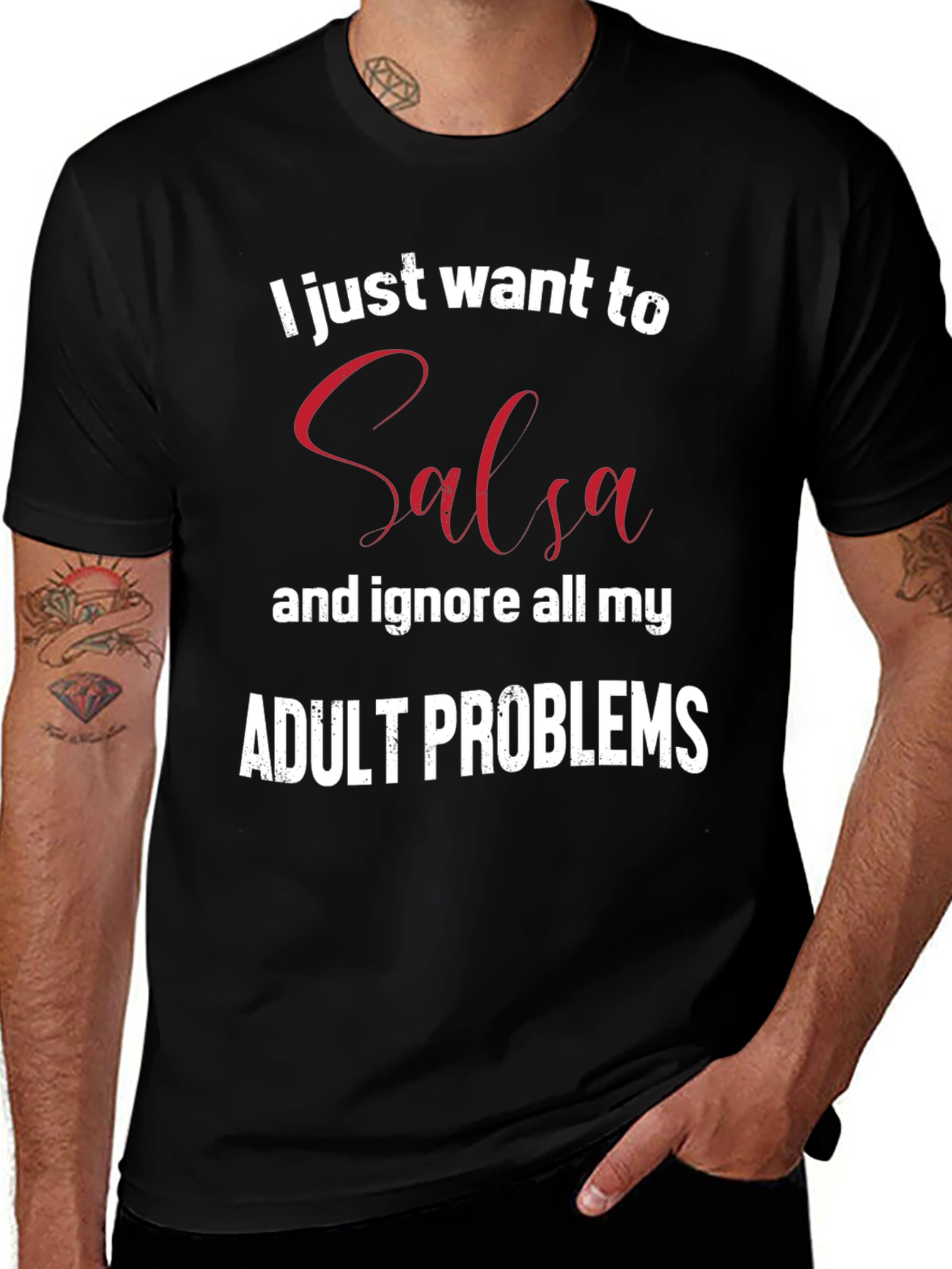 Salsa Dance Adult Problems T-Shirt