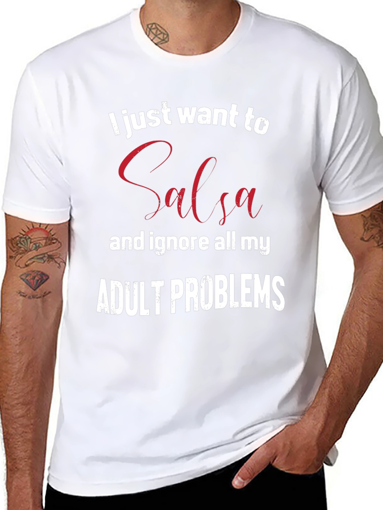 Salsa Dance Adult Problems T-Shirt