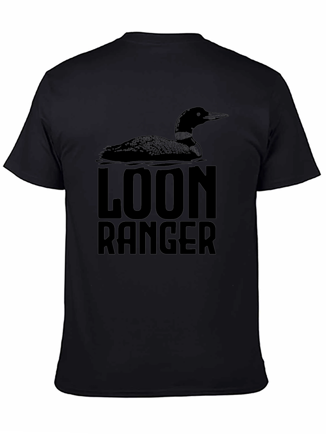Loon Ranger Graphic Tee - Black T-Shirt
