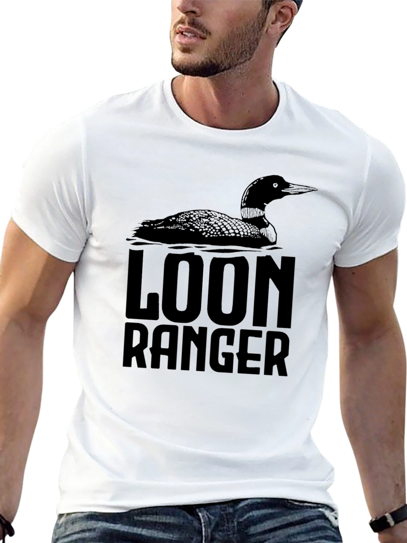 Loon Ranger Graphic Tee - Black T-Shirt