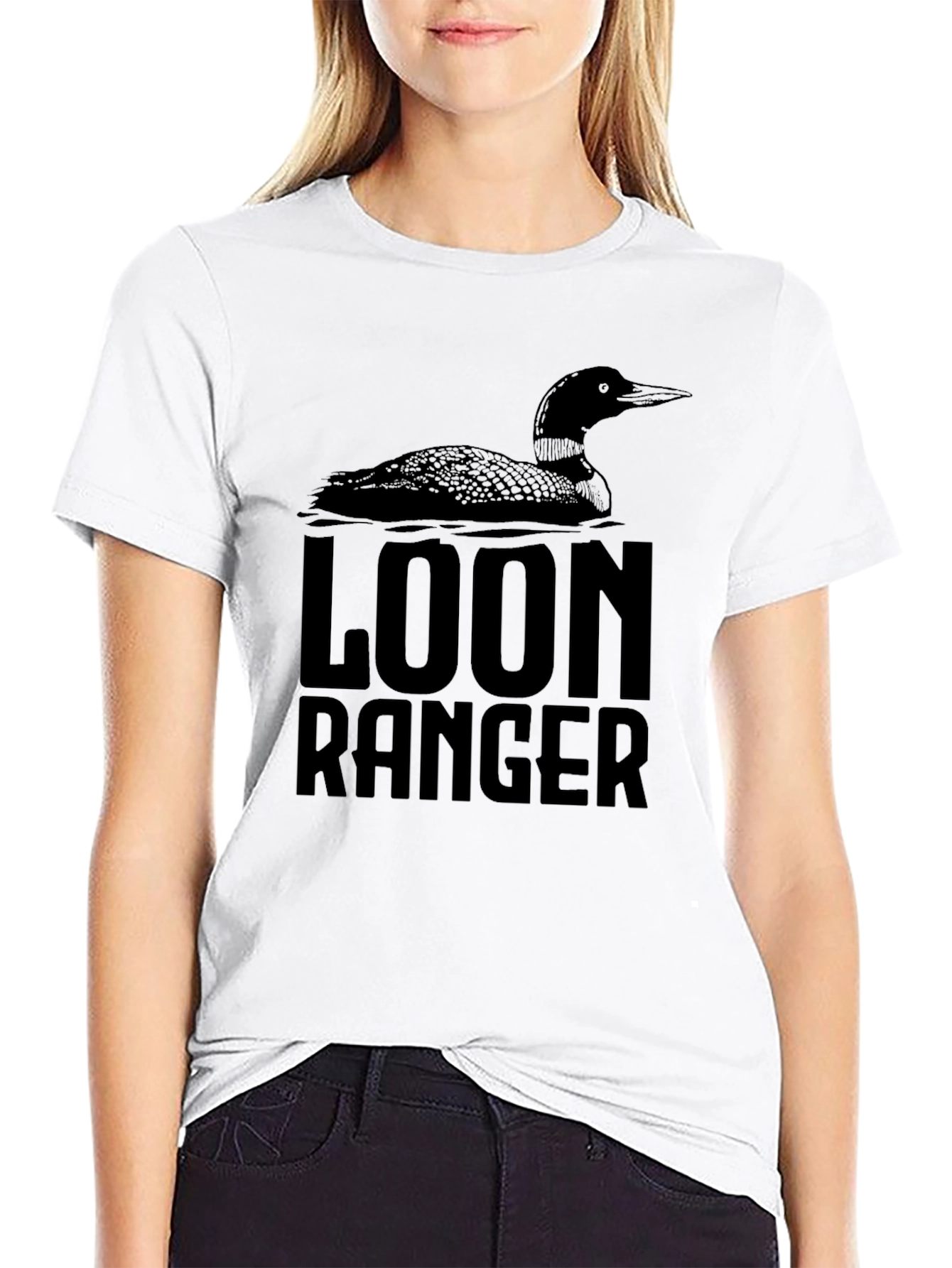 Loon Ranger Graphic Tee - Black T-Shirt
