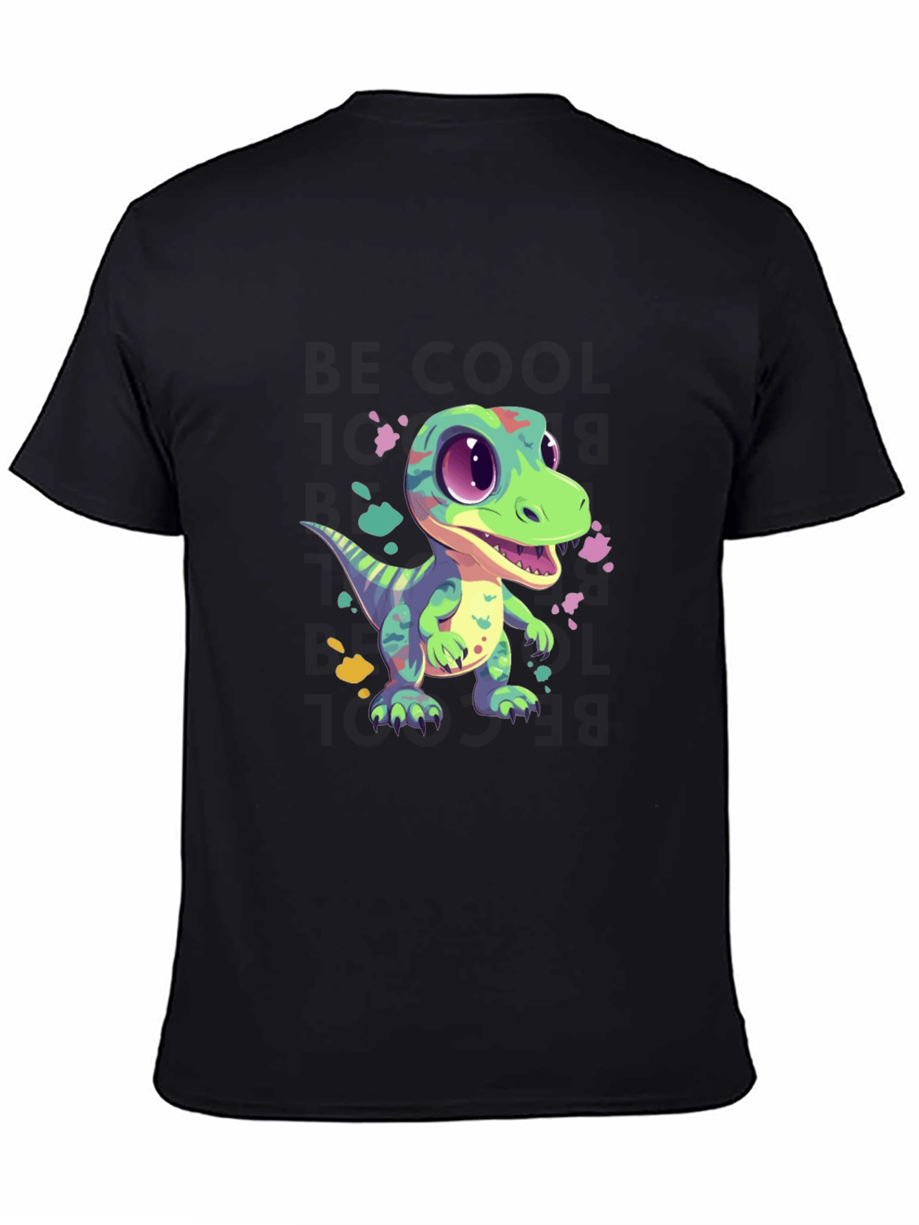 Cartoon Dinosaur Graphic Tee