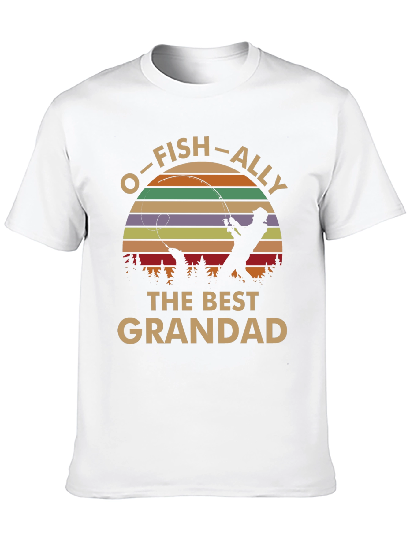 O-FISH-ALLY The Best Grandad T-Shirt