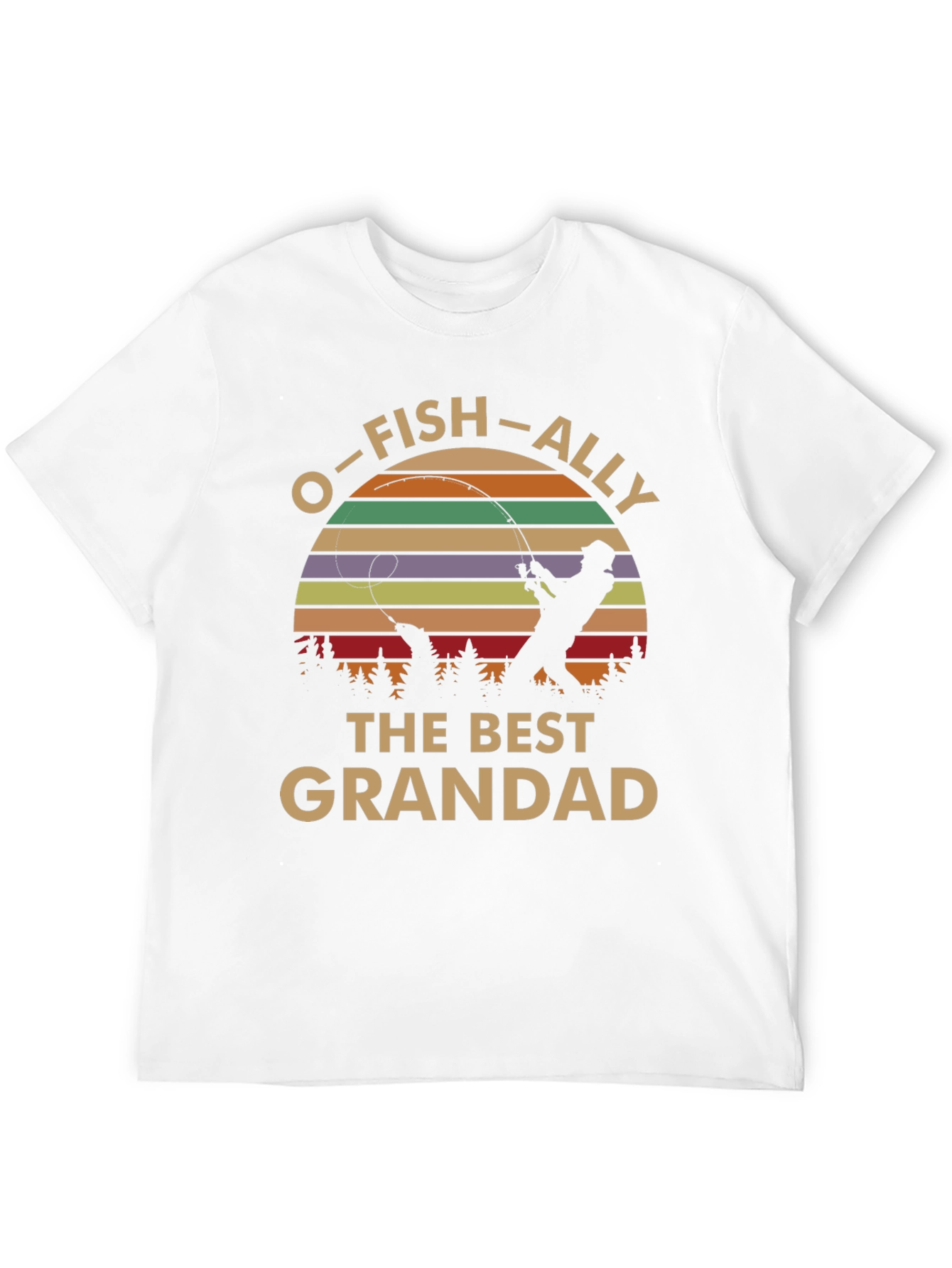 O-FISH-ALLY The Best Grandad T-Shirt