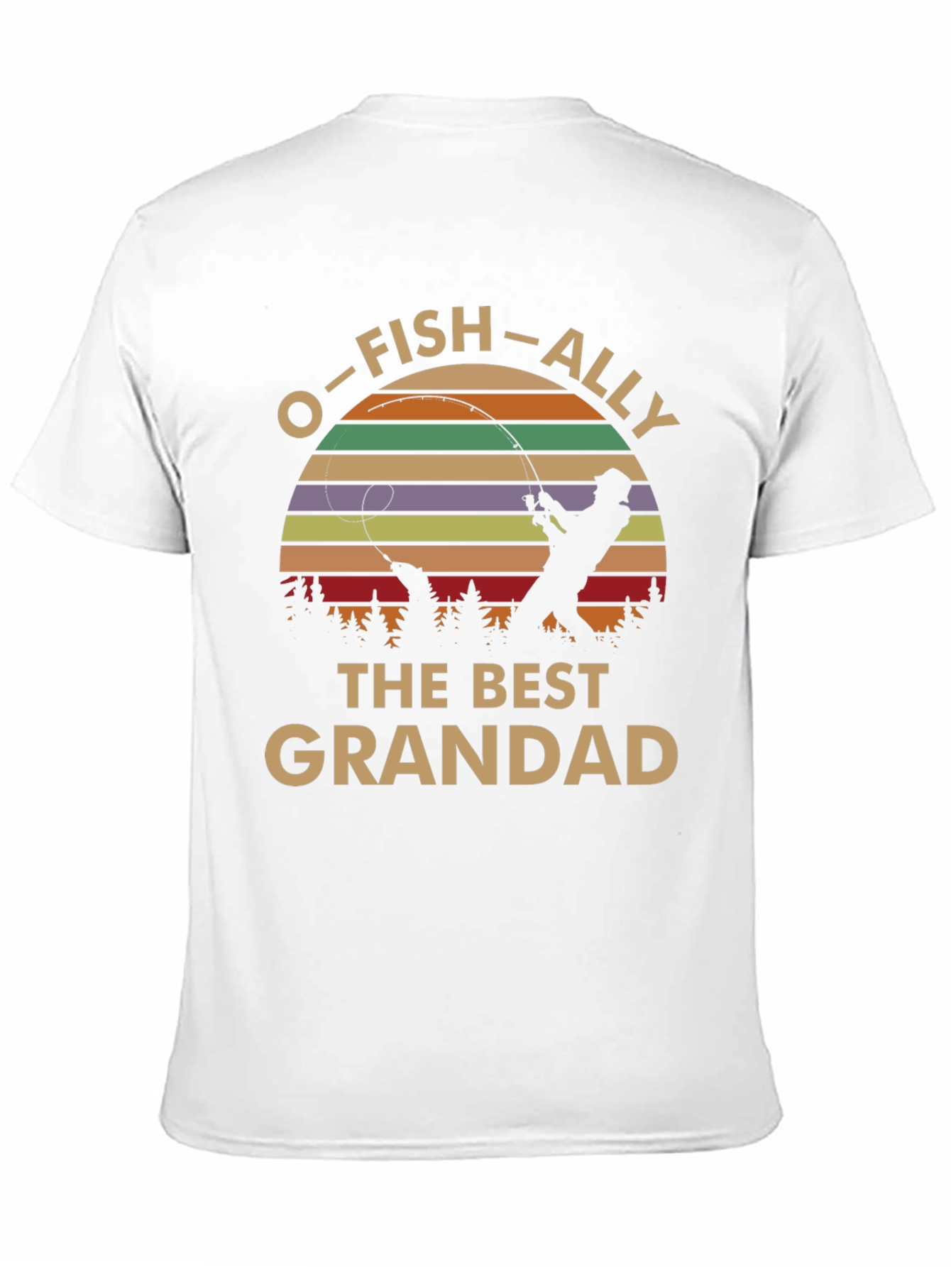O-FISH-ALLY The Best Grandad T-Shirt
