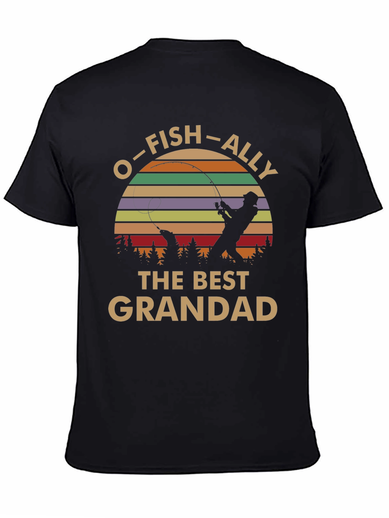 O-FISH-ALLY The Best Grandad T-Shirt