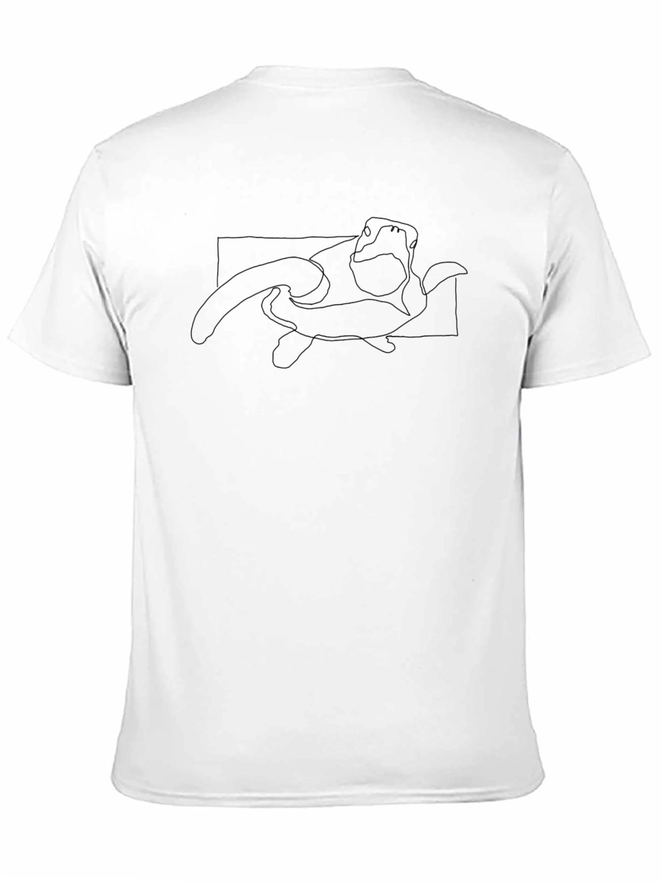 Sea Turtle Graphic Black T-Shirt