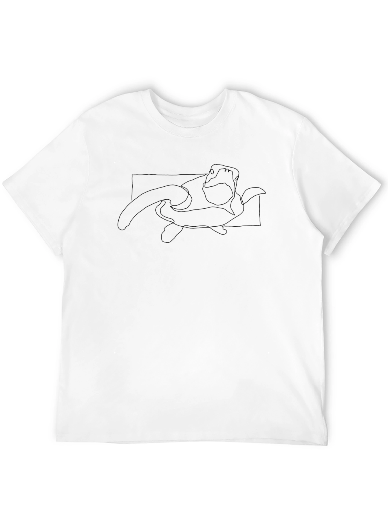 Sea Turtle Graphic Black T-Shirt