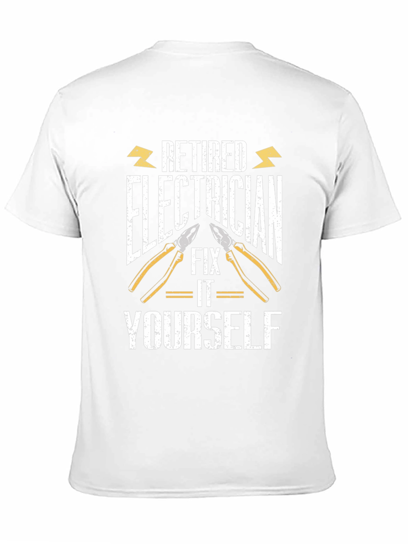 Retired Electrician Fix It Yourself T-Shirt