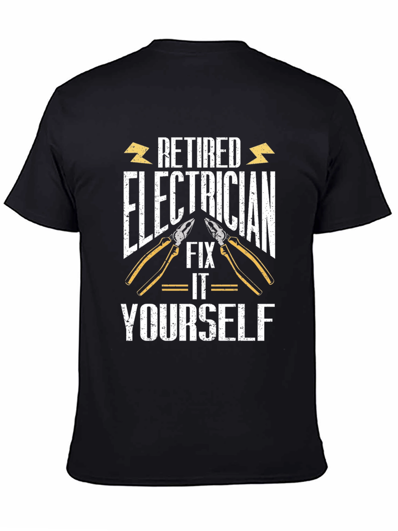Retired Electrician Fix It Yourself T-Shirt