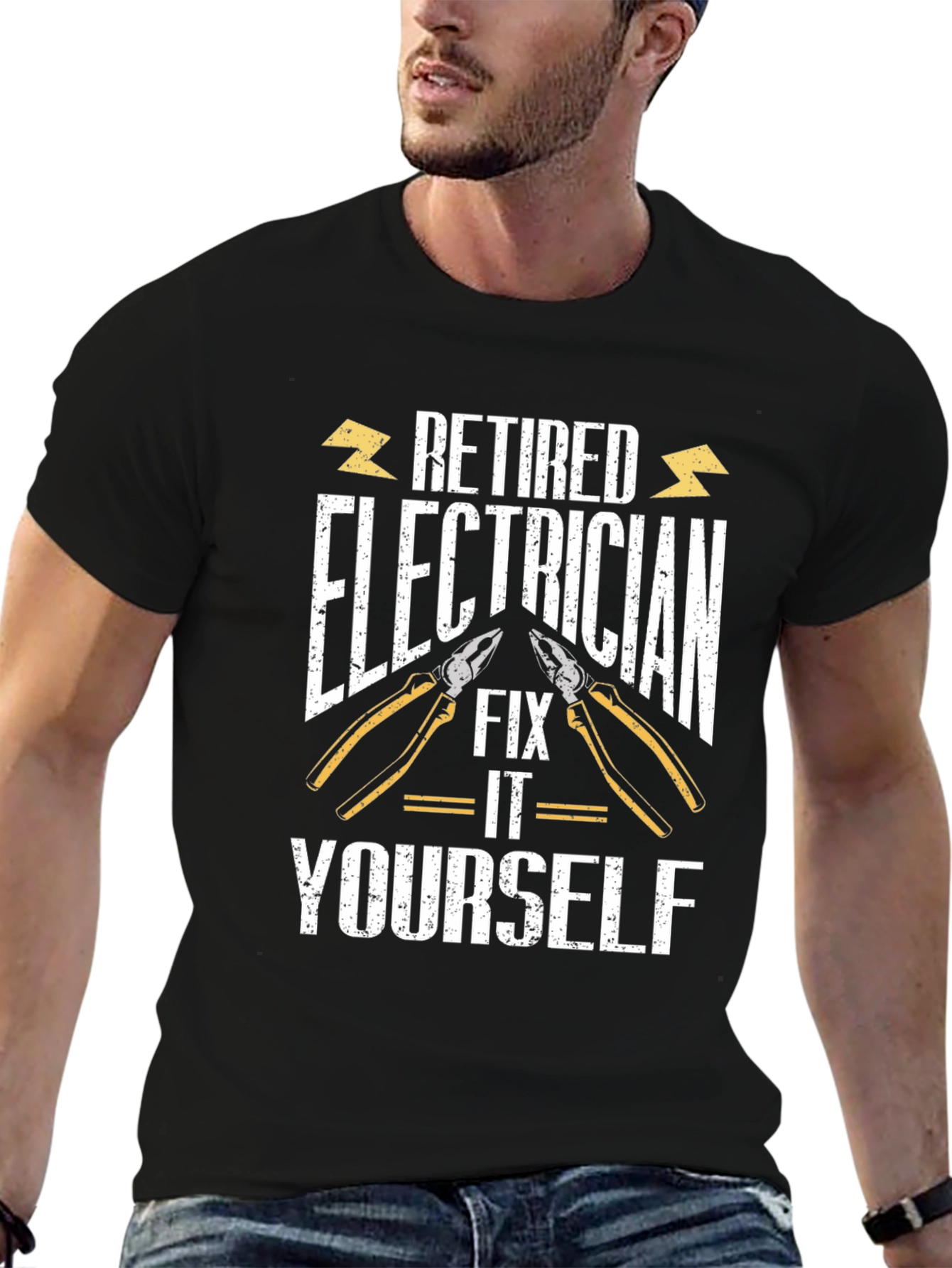 Retired Electrician Fix It Yourself T-Shirt