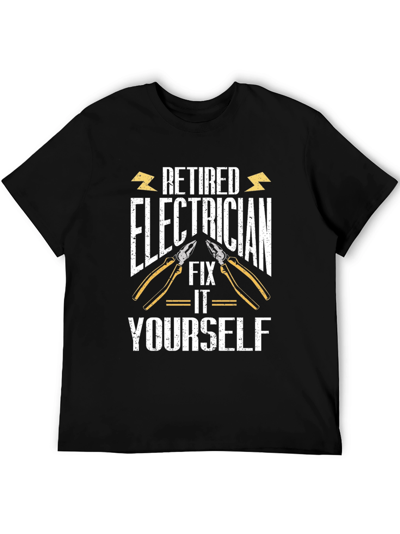 Retired Electrician Fix It Yourself T-Shirt
