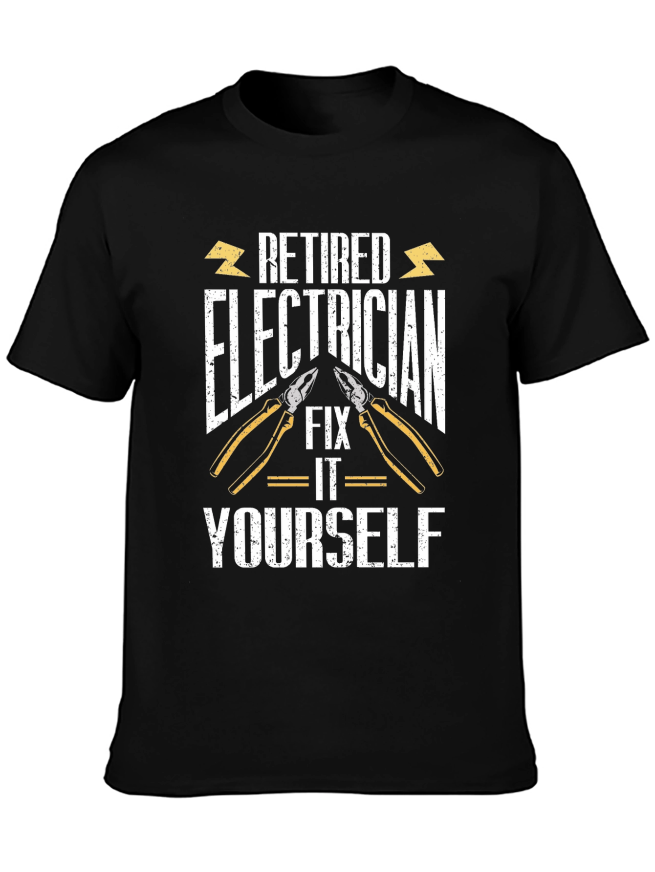 Retired Electrician Fix It Yourself T-Shirt
