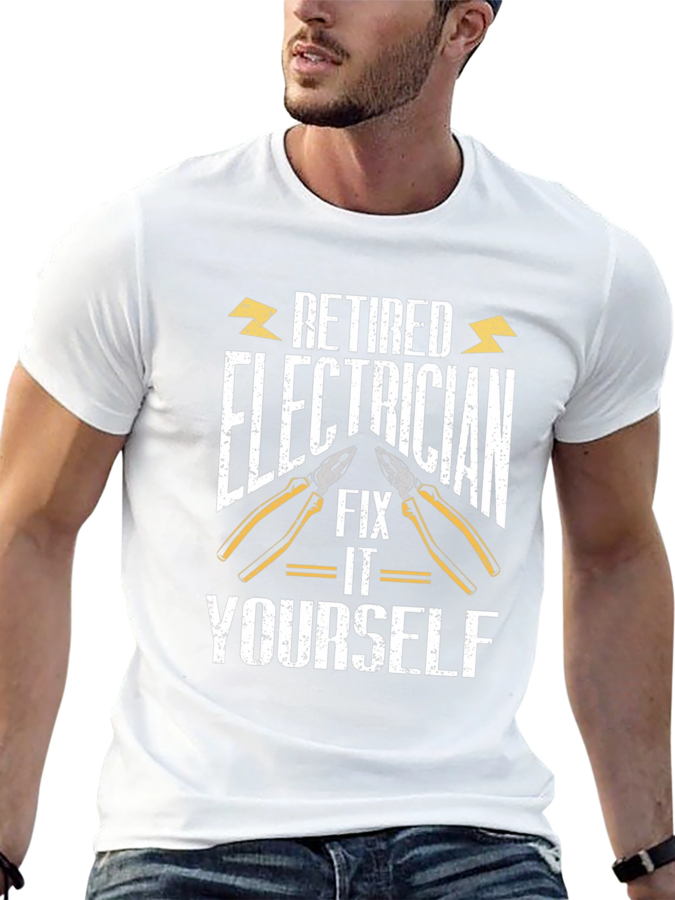 Retired Electrician Fix It Yourself T-Shirt