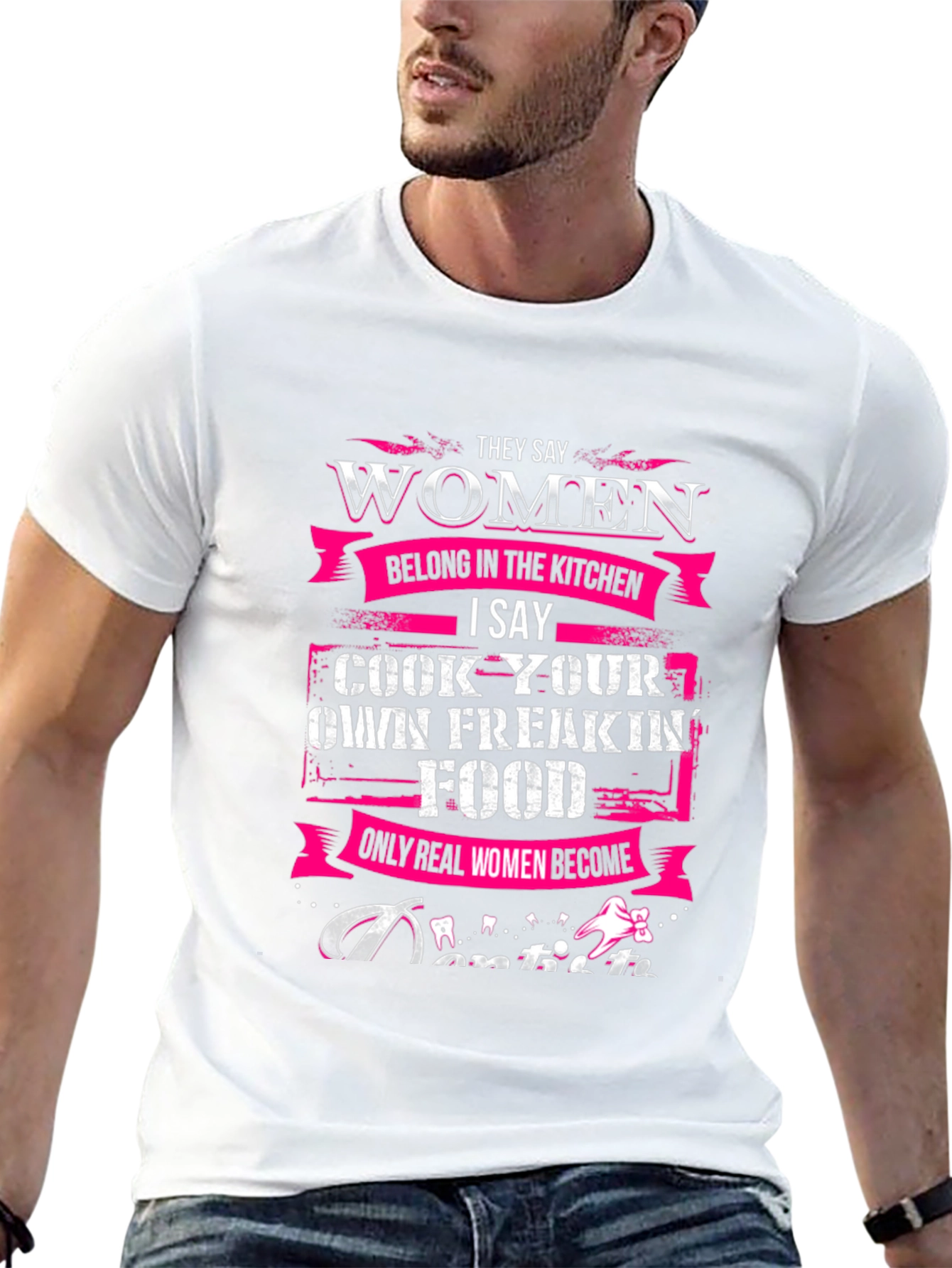 Women Belong in Kitchen T-Shirt