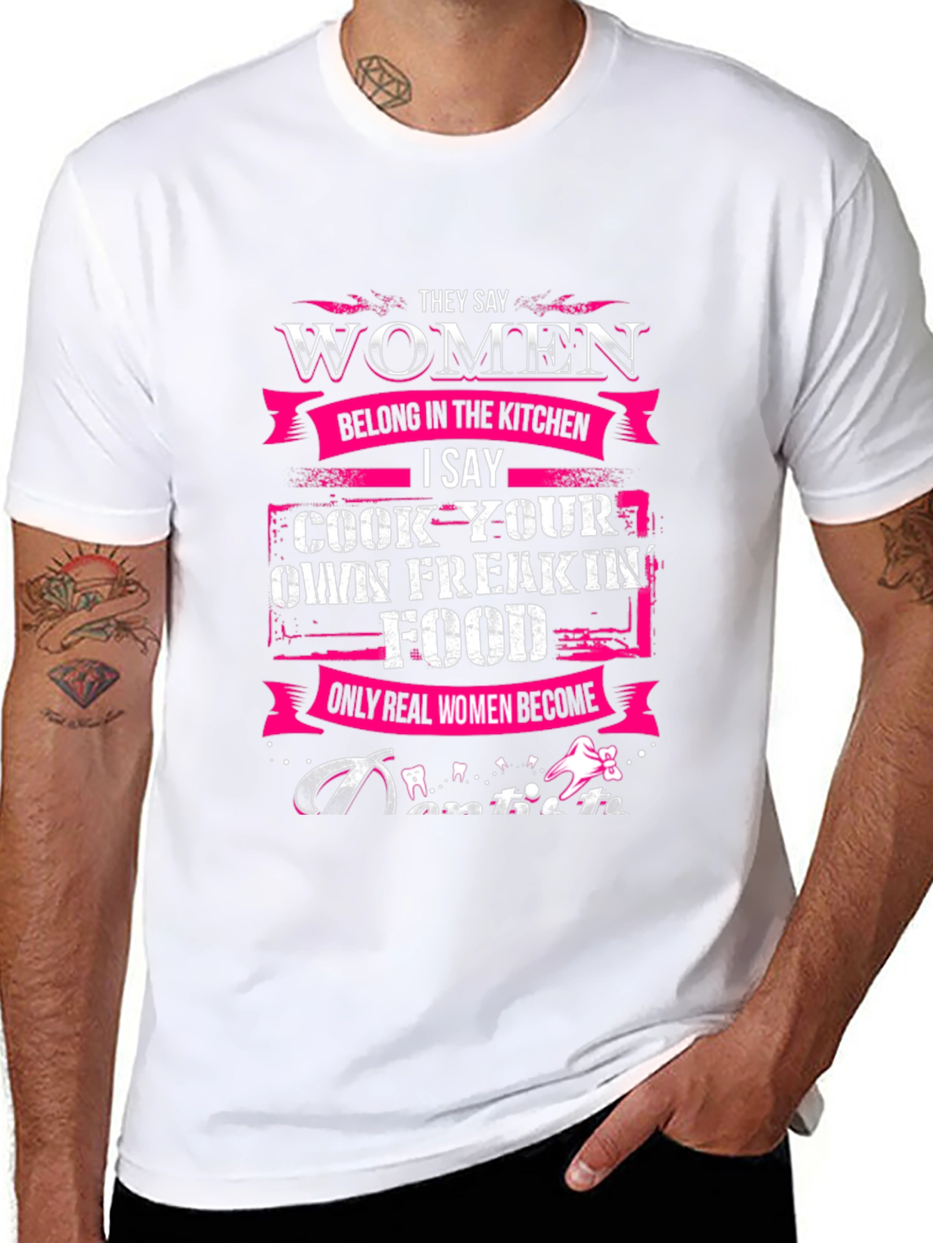 Women Belong in Kitchen T-Shirt