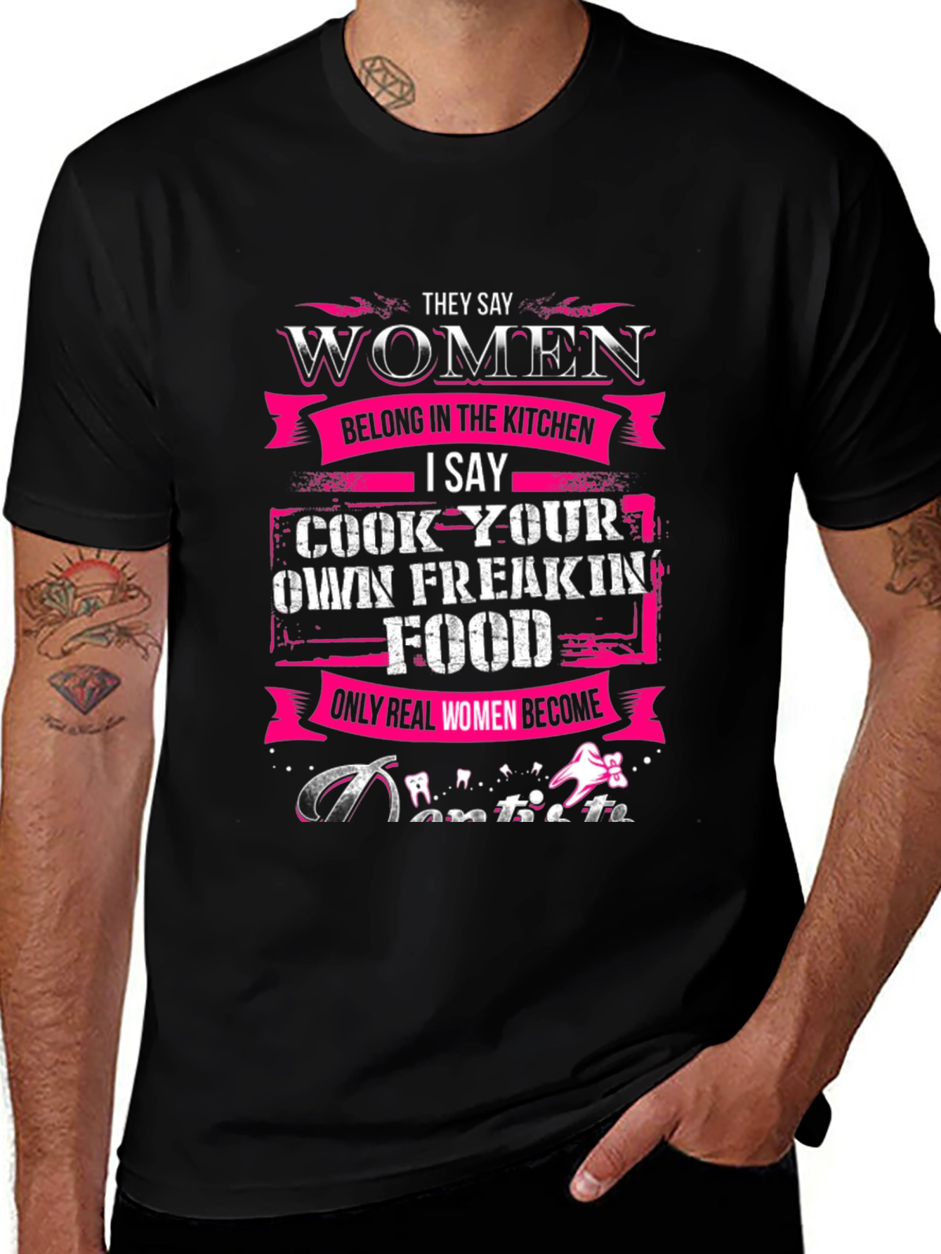 Women Belong in Kitchen T-Shirt