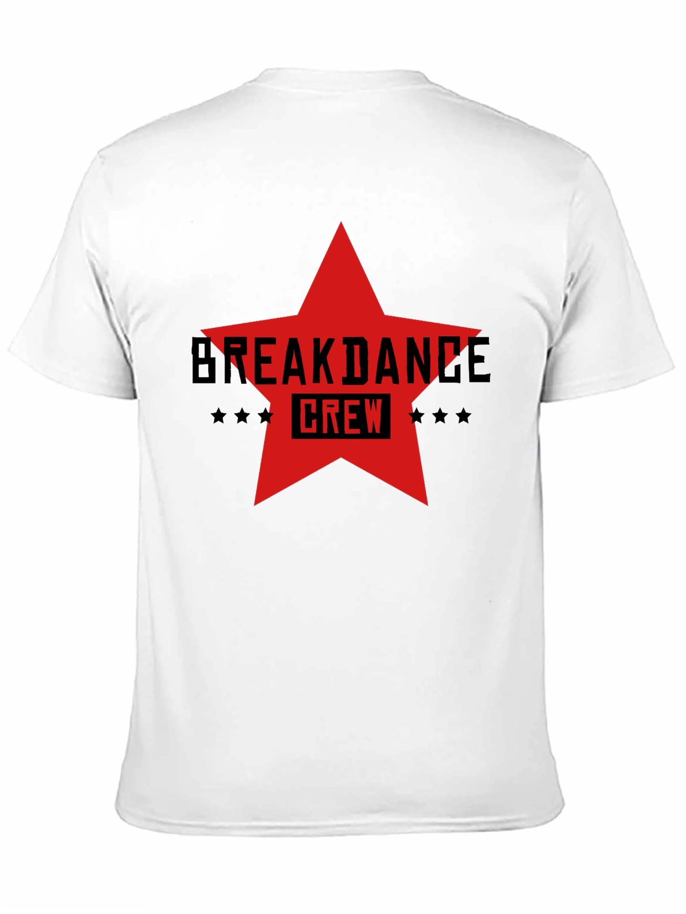 Breakdance Crew Star Graphic T-Shirt