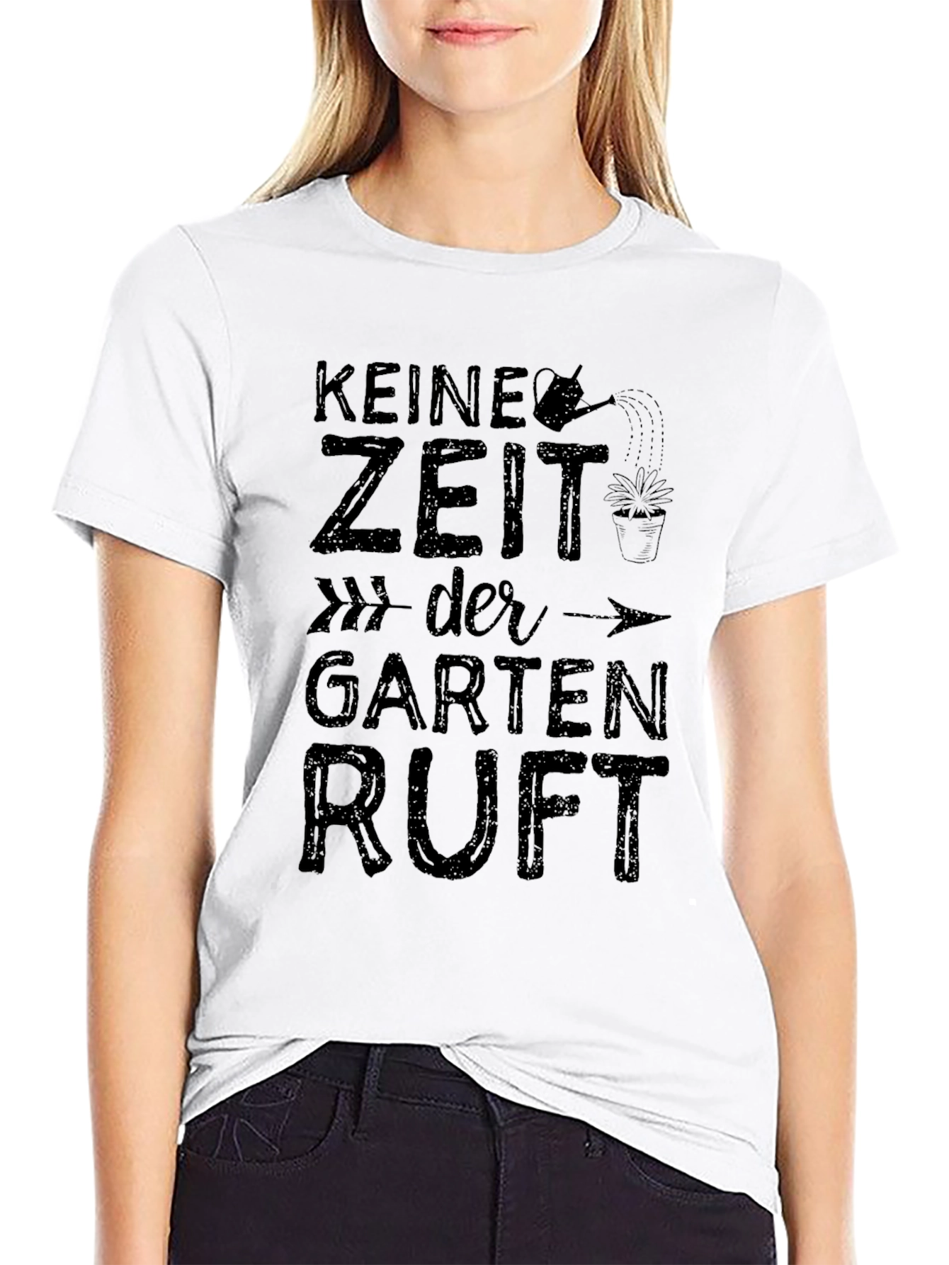 Keine Zeit Der Garten Ruft Graphic T-Shirt