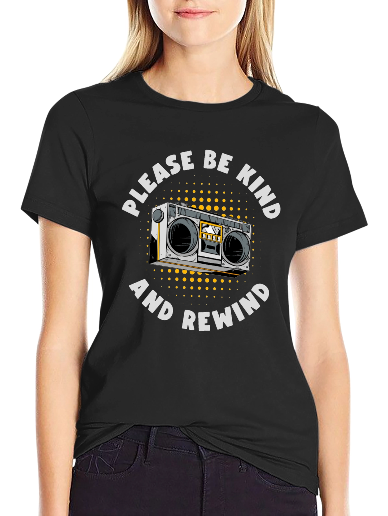 Please Be Kind & Rewind Graphic Tee
