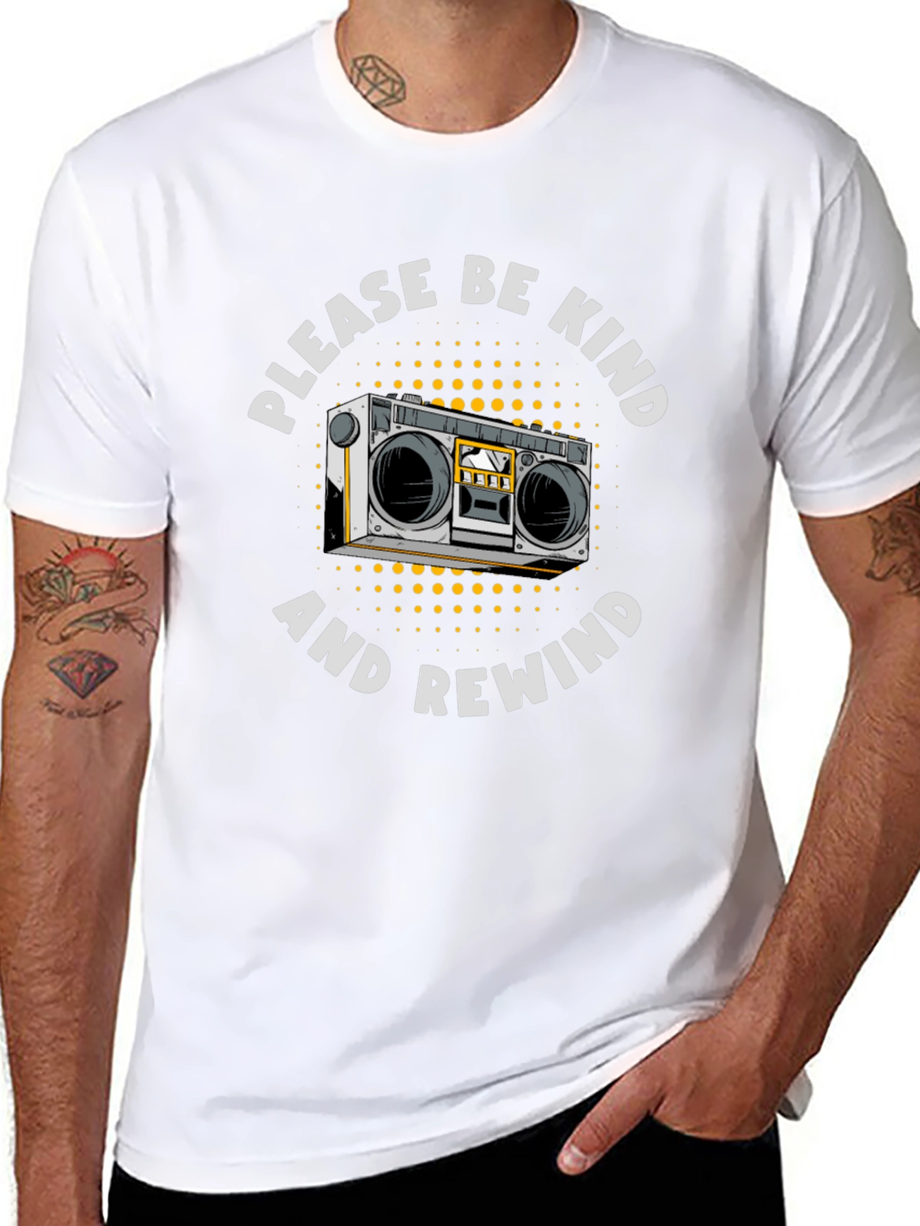 Please Be Kind & Rewind Graphic Tee